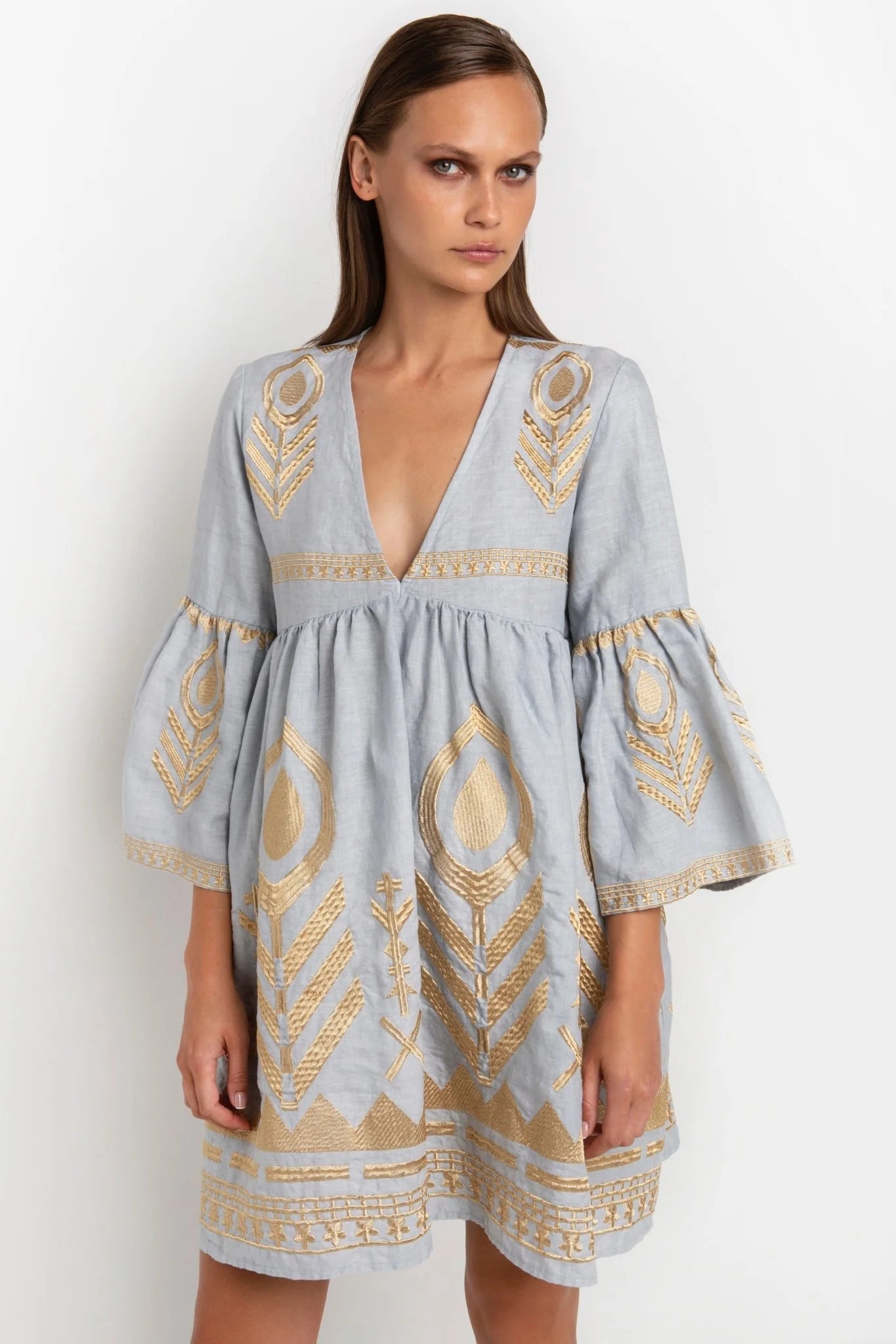 Greek Archaic Kori Dress Size S