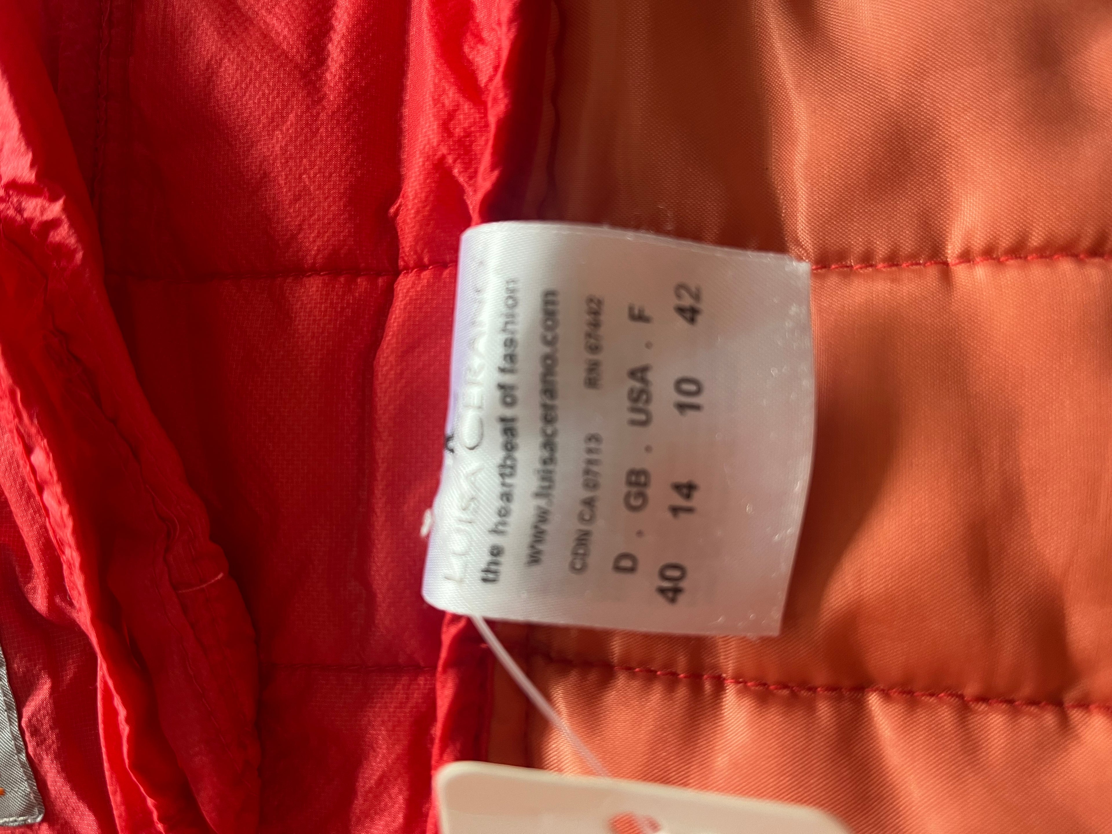 Luisa Cerano Jacket Size 14