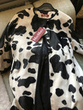 Max Mara Faux Fur Coat Size 16