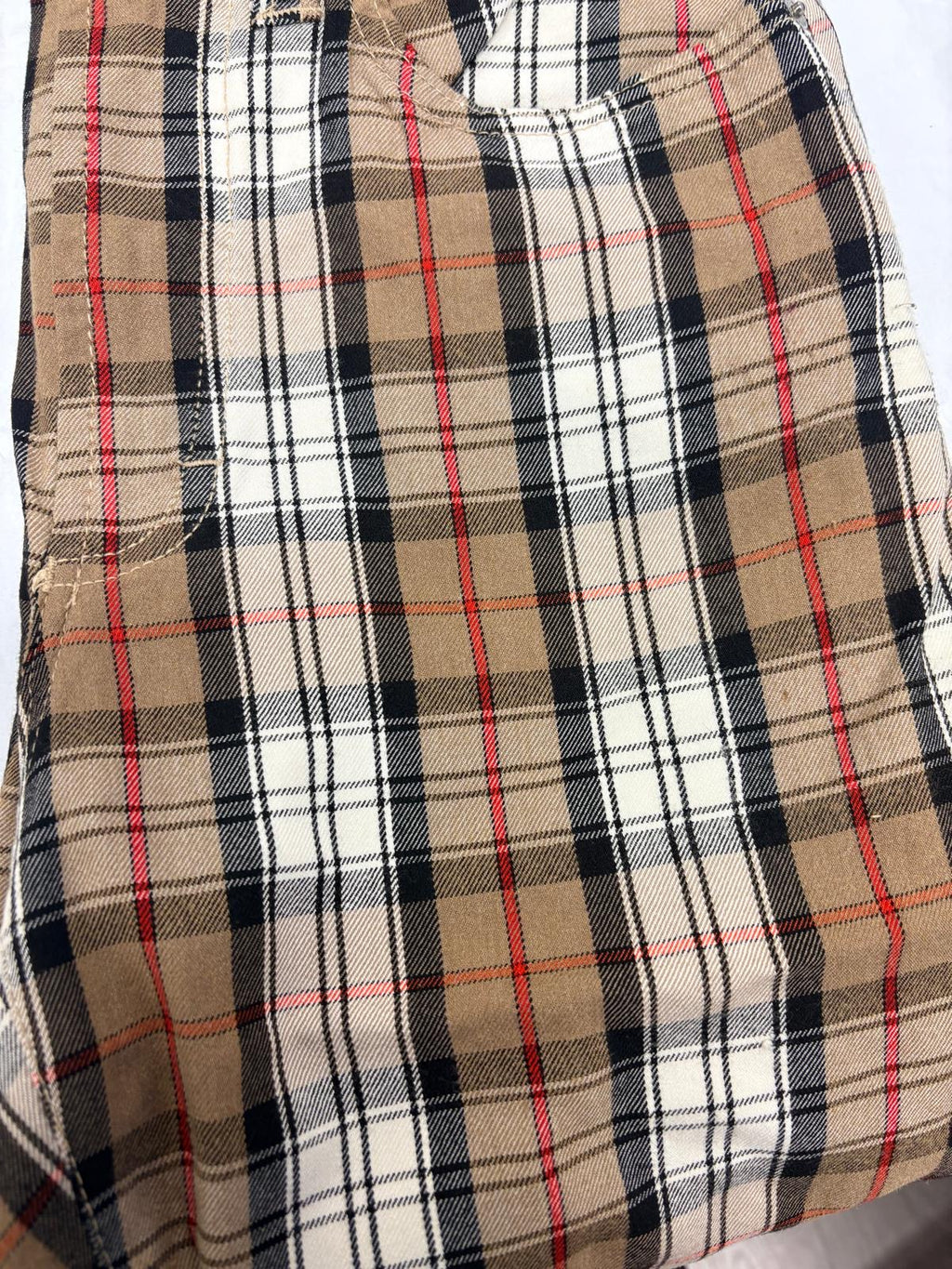 Dolce & Gabbana Plaid Jeans Size 8/10