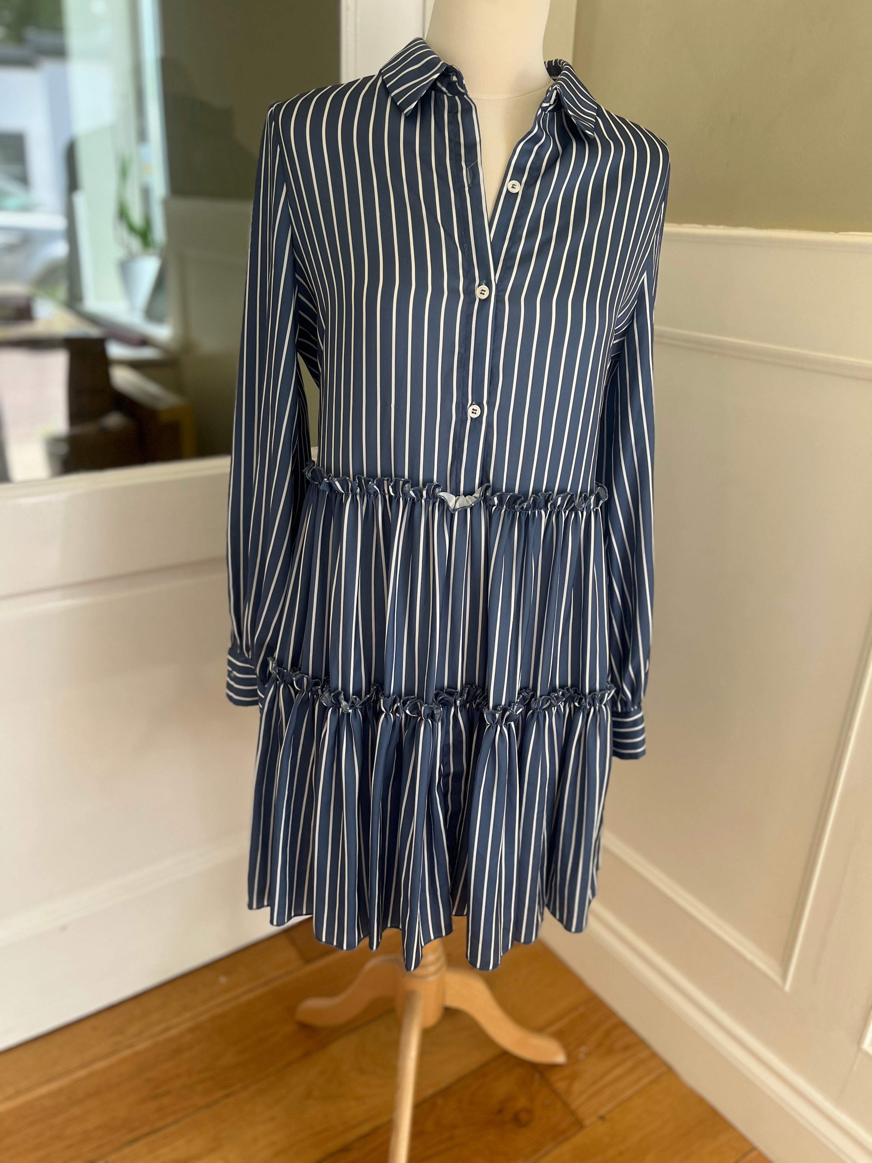 Maje Striped Dress Size 10