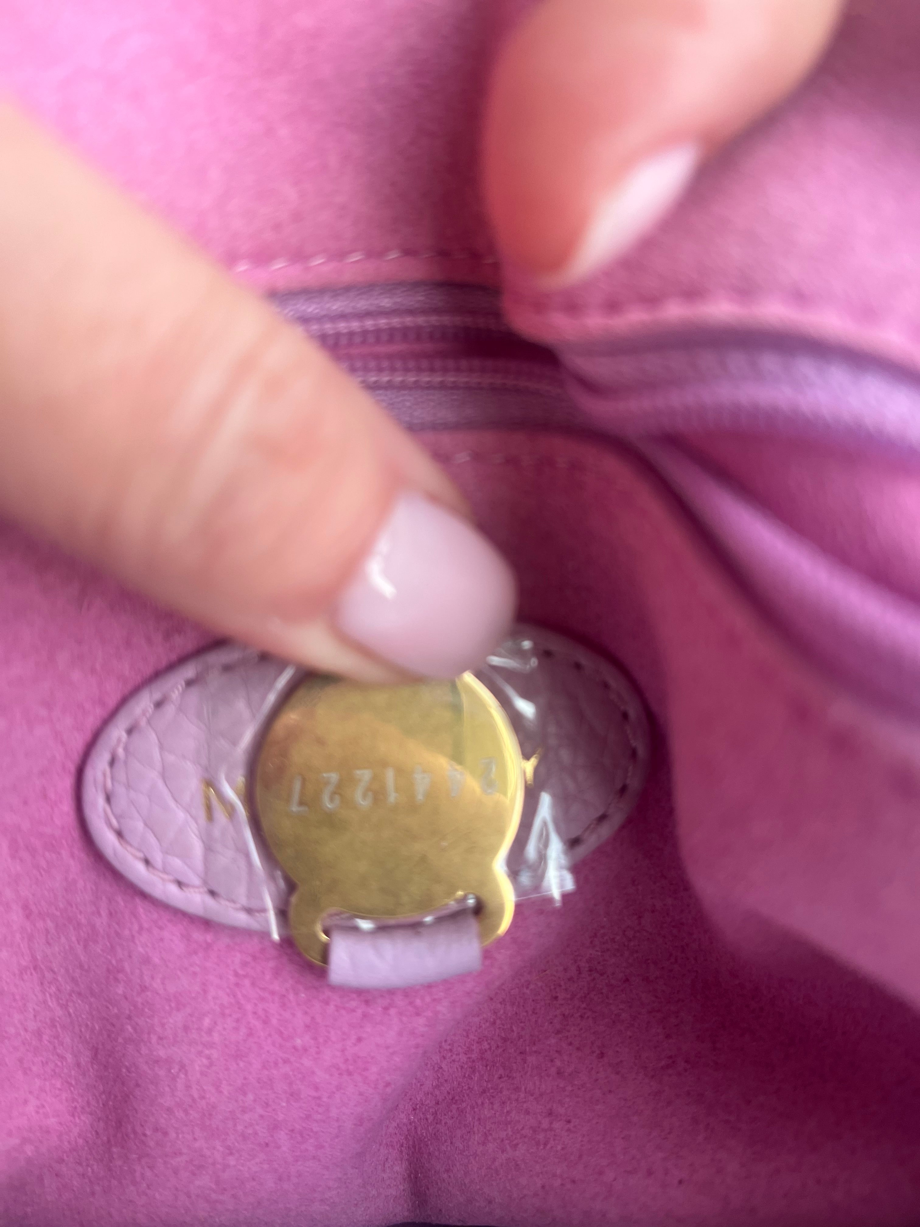 Mulberry Pink Lily Bag