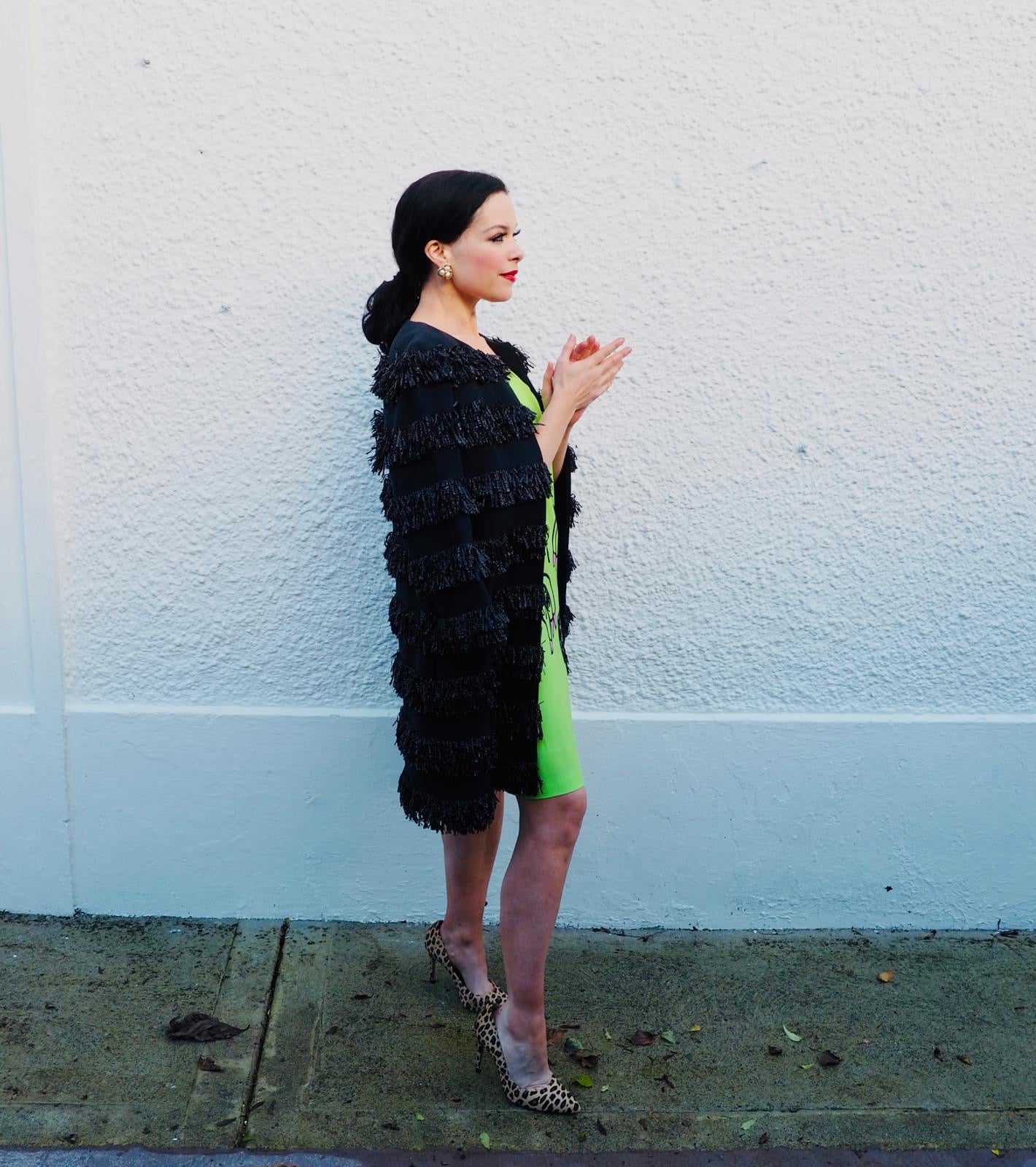 Black Paule Ka Coat Size 38