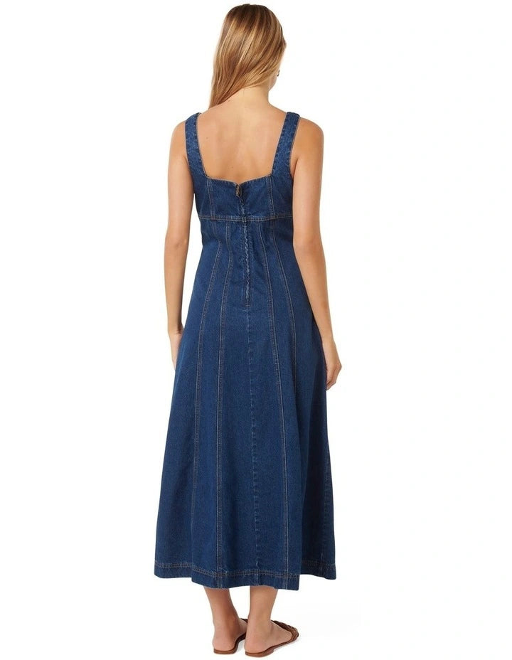 Forever New Denim Dress Size 10