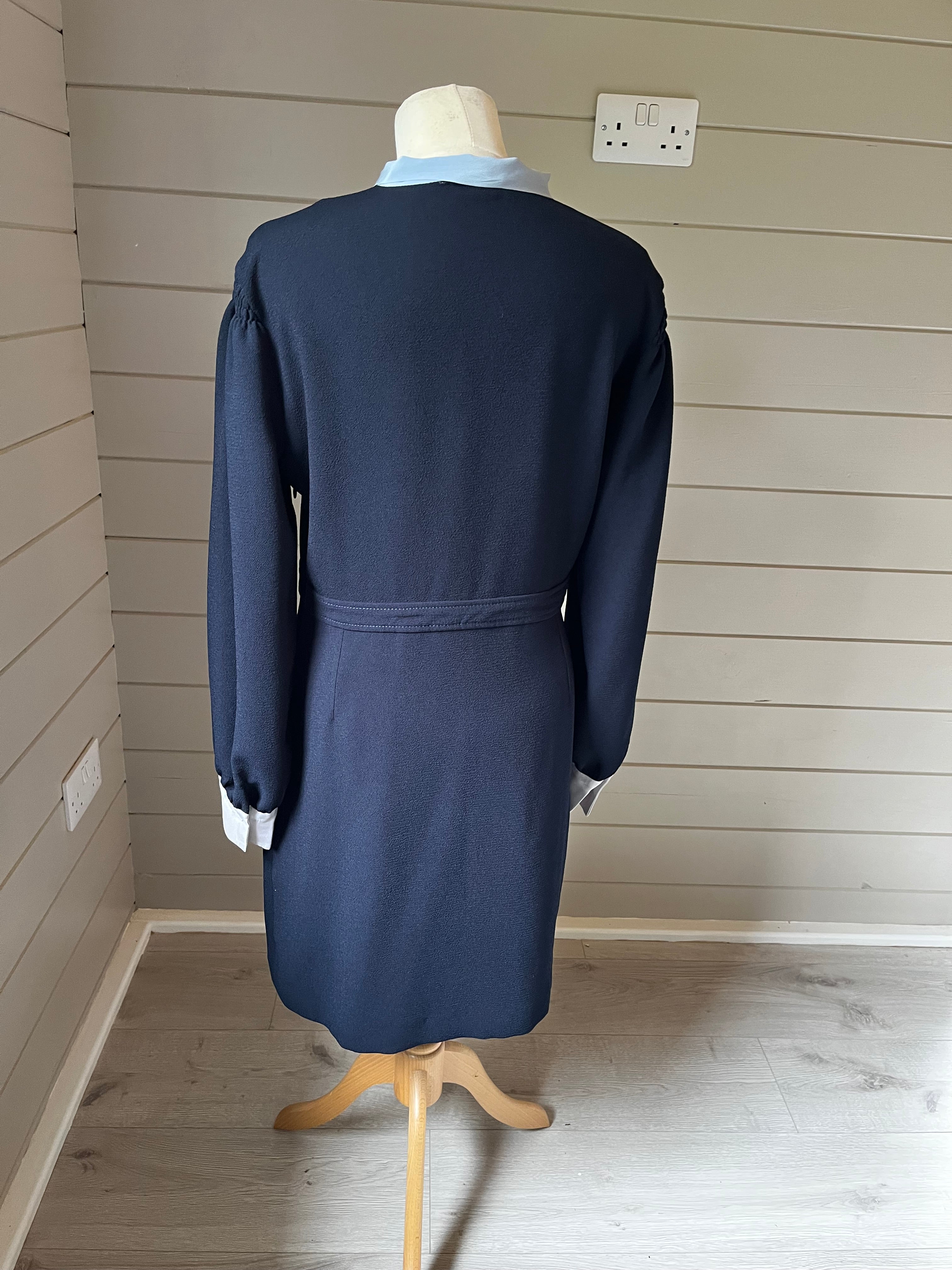 Sandro Navy Dress Size 14