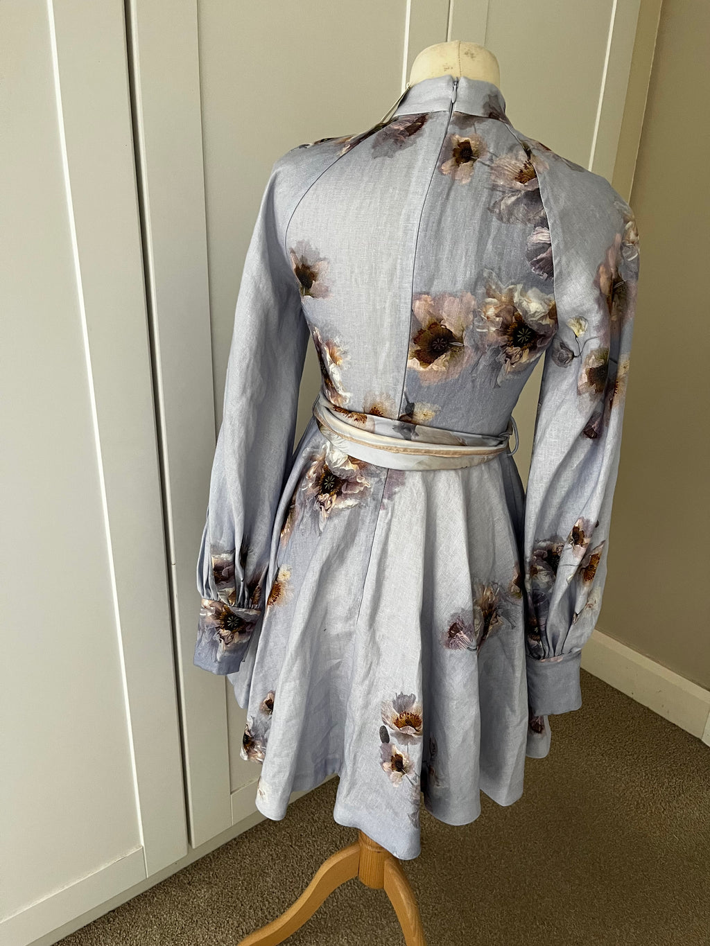 Zimmermann Lilac Blue Dress Size 0 (8)