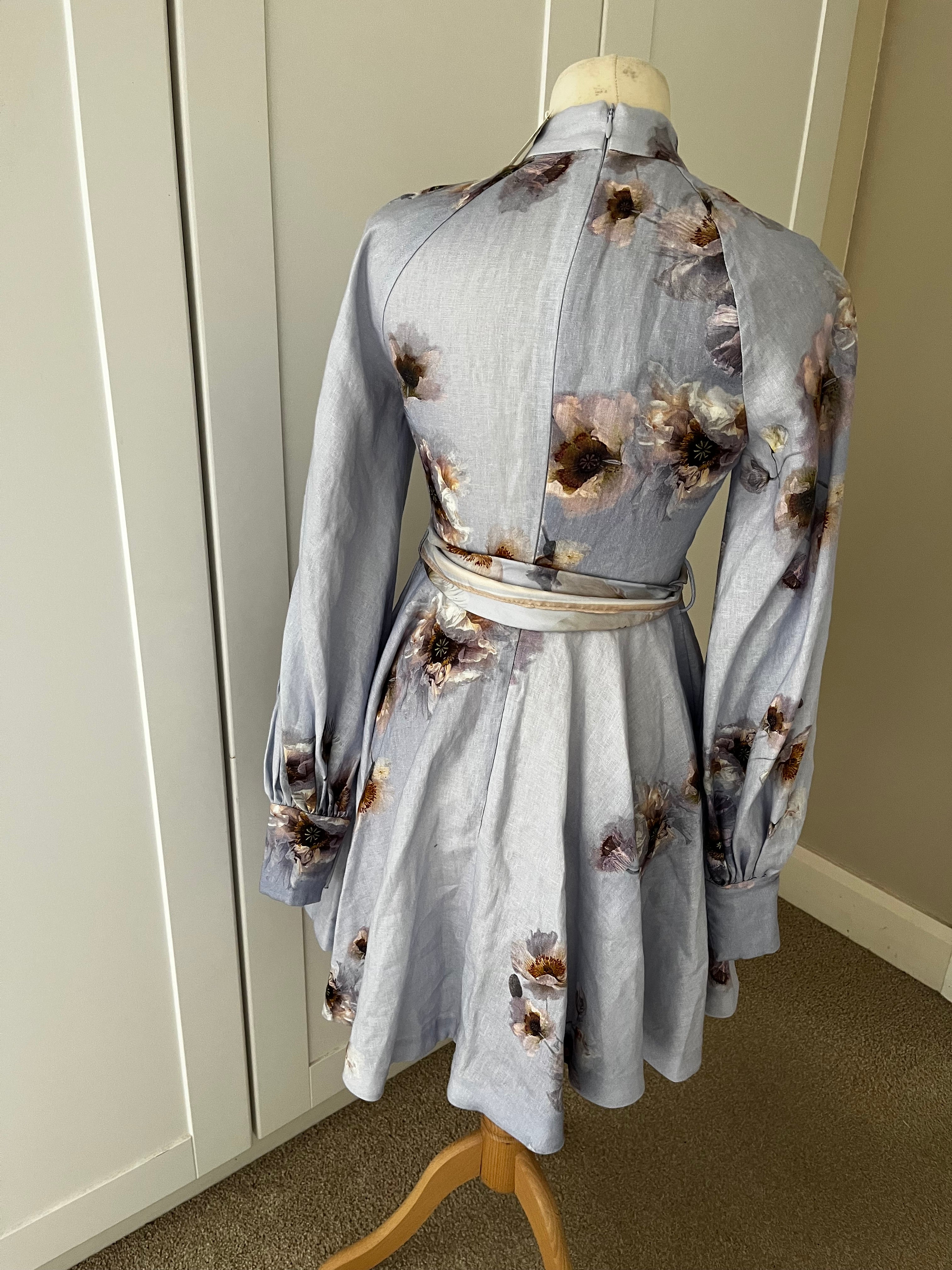 Zimmermann Lilac Blue Dress Size 0 (8)
