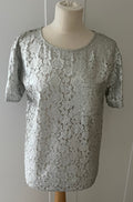 DKNY Silver Top Size S