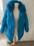 Yves Salomon Coat Size 34