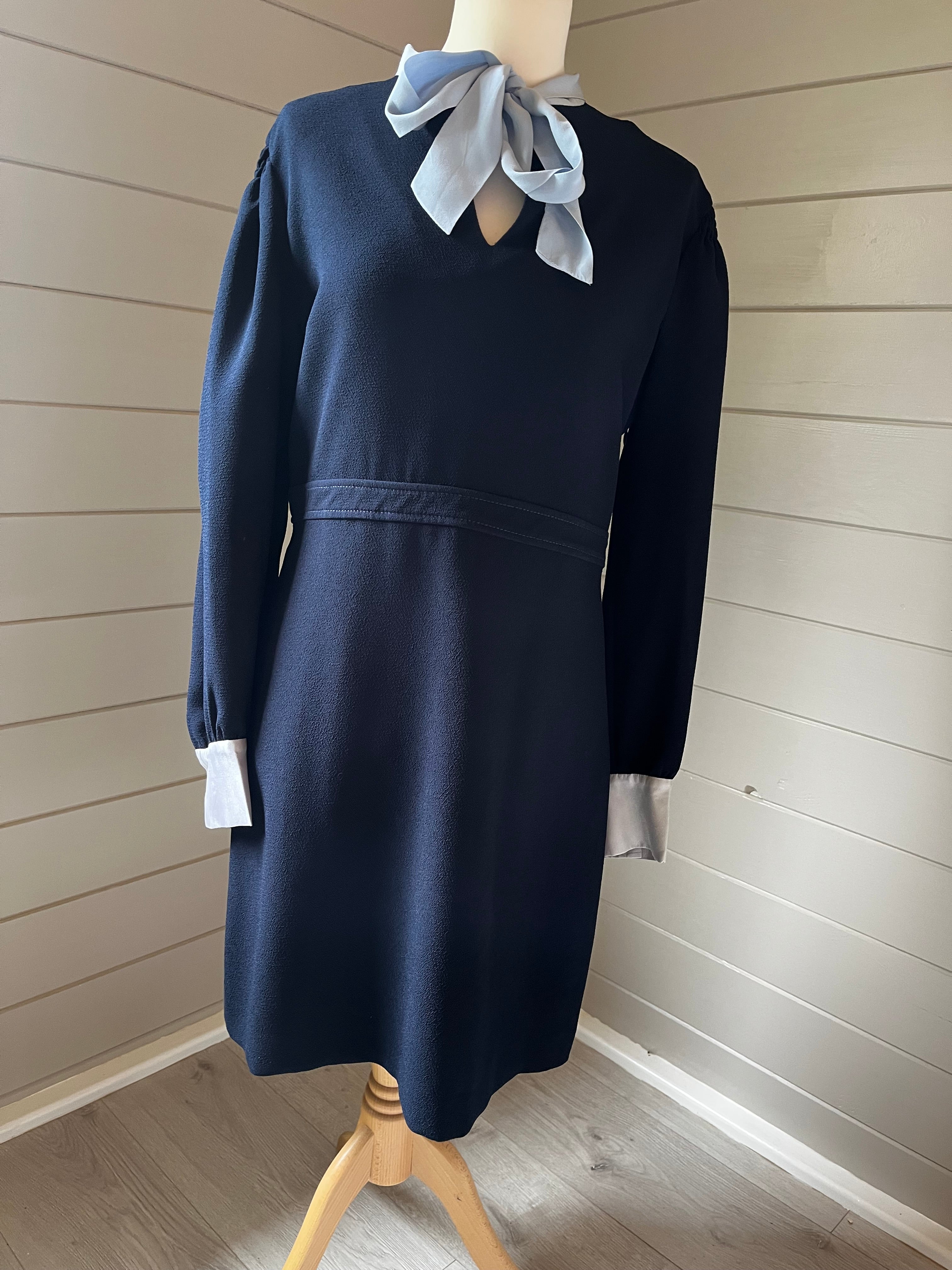 Sandro Navy Dress Size 14