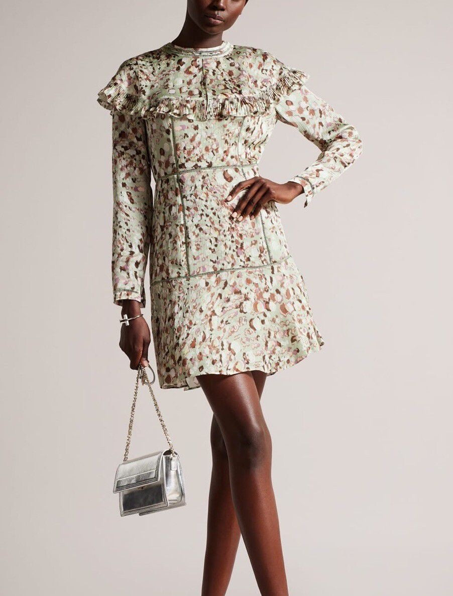 Ted Baker Dress Size 2 (10)