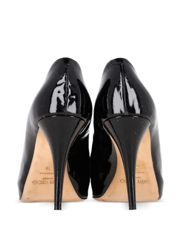 Jimmy Choo ‘Luna’ Peep Toe Shoes Size 39