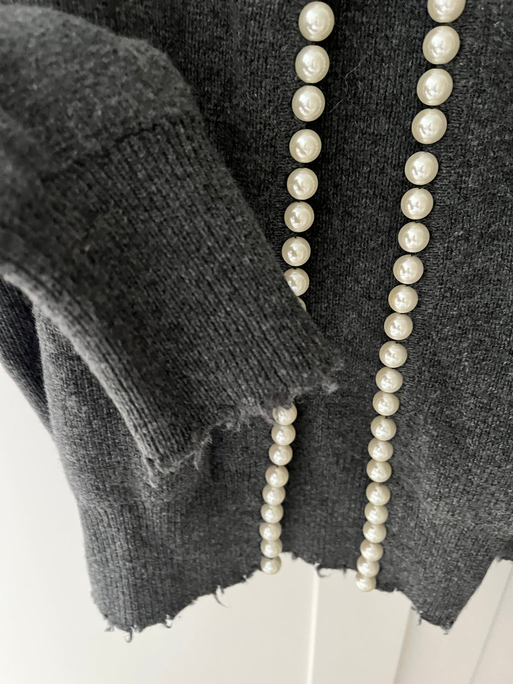 Essential Antwerp Grey Pearl Cardigan