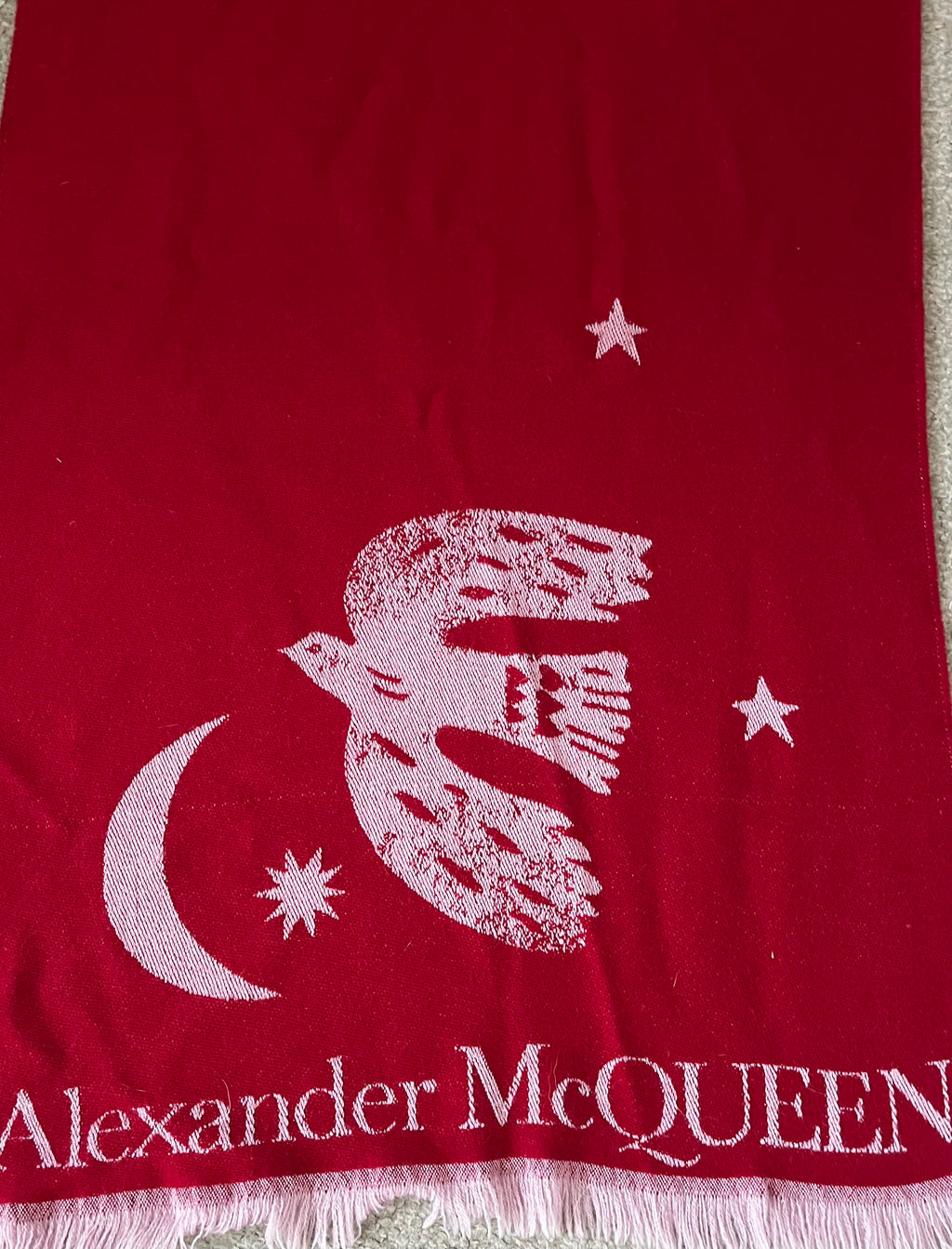 Alexander McQueen Wool Scarf
