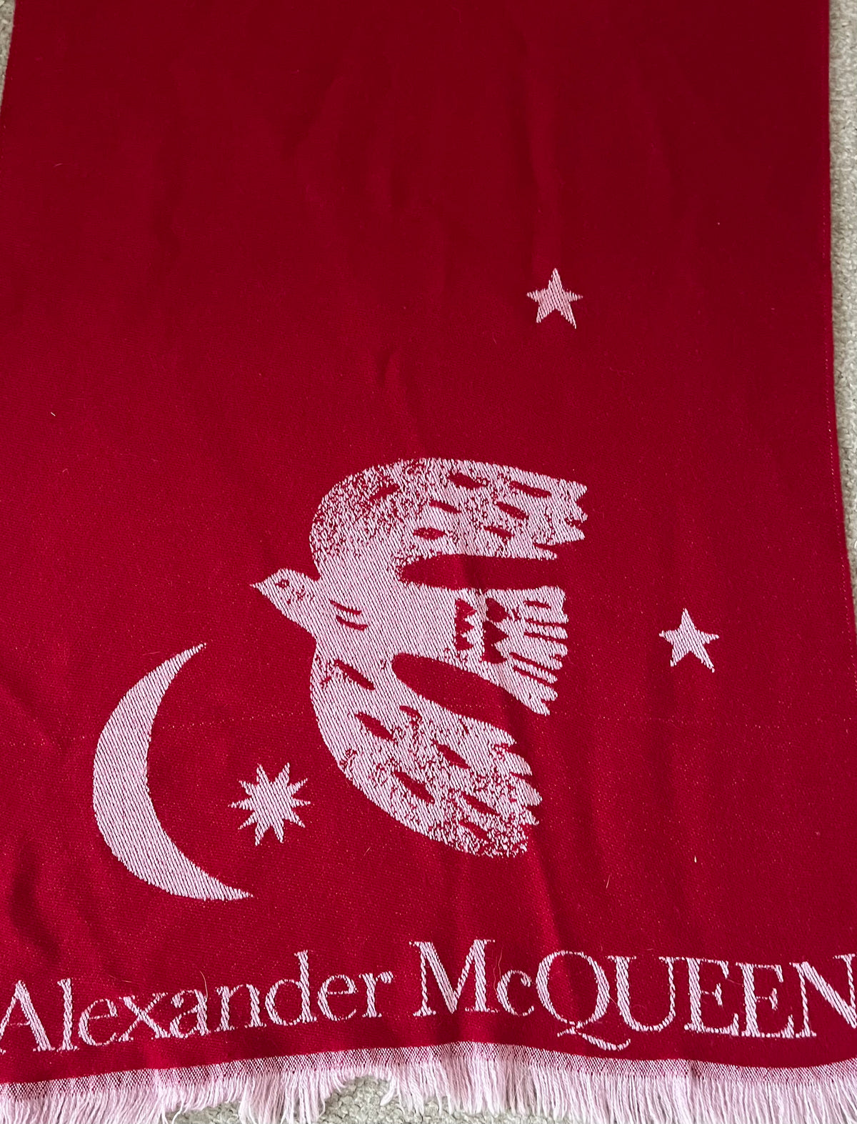 Alexander McQueen Wool Scarf