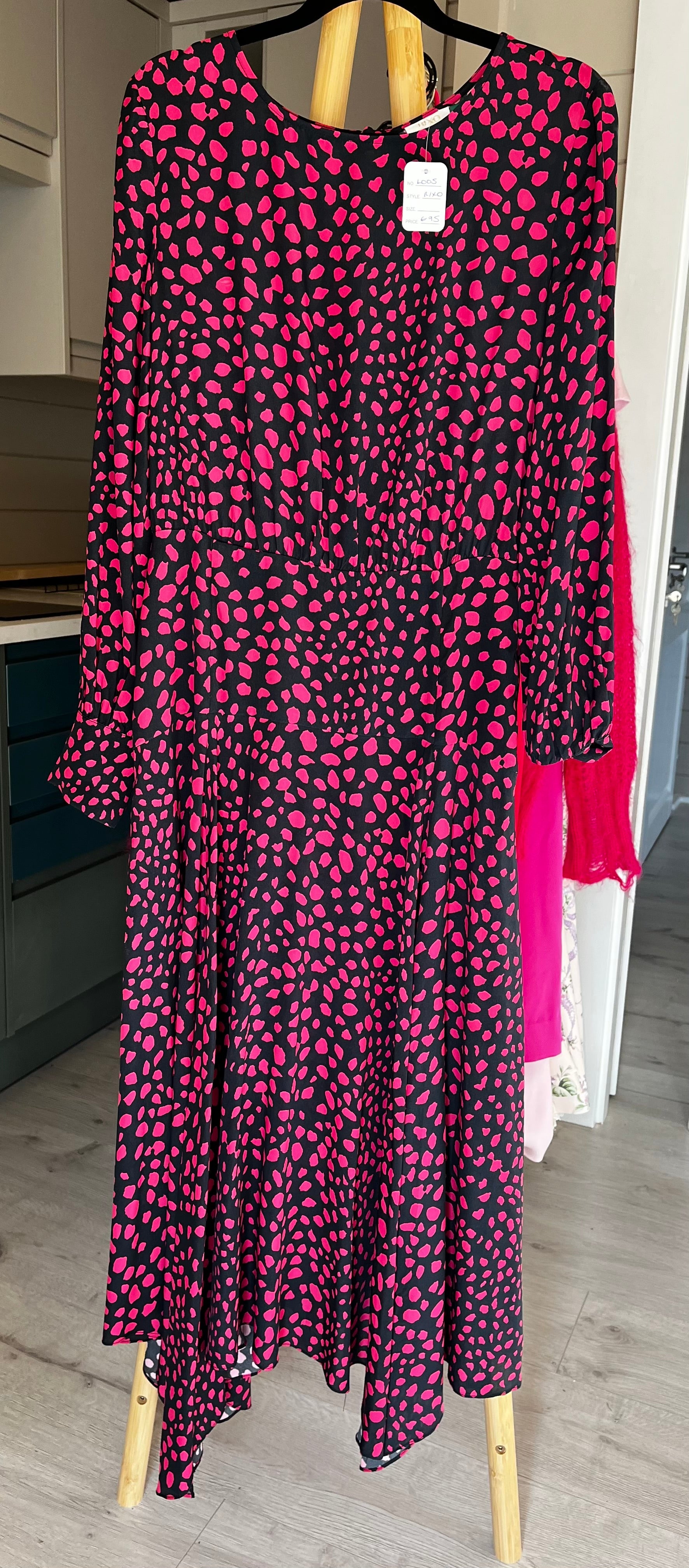 Rixo Elsa Print Dress Size S