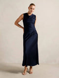 Forever New Navy Dress Size 10