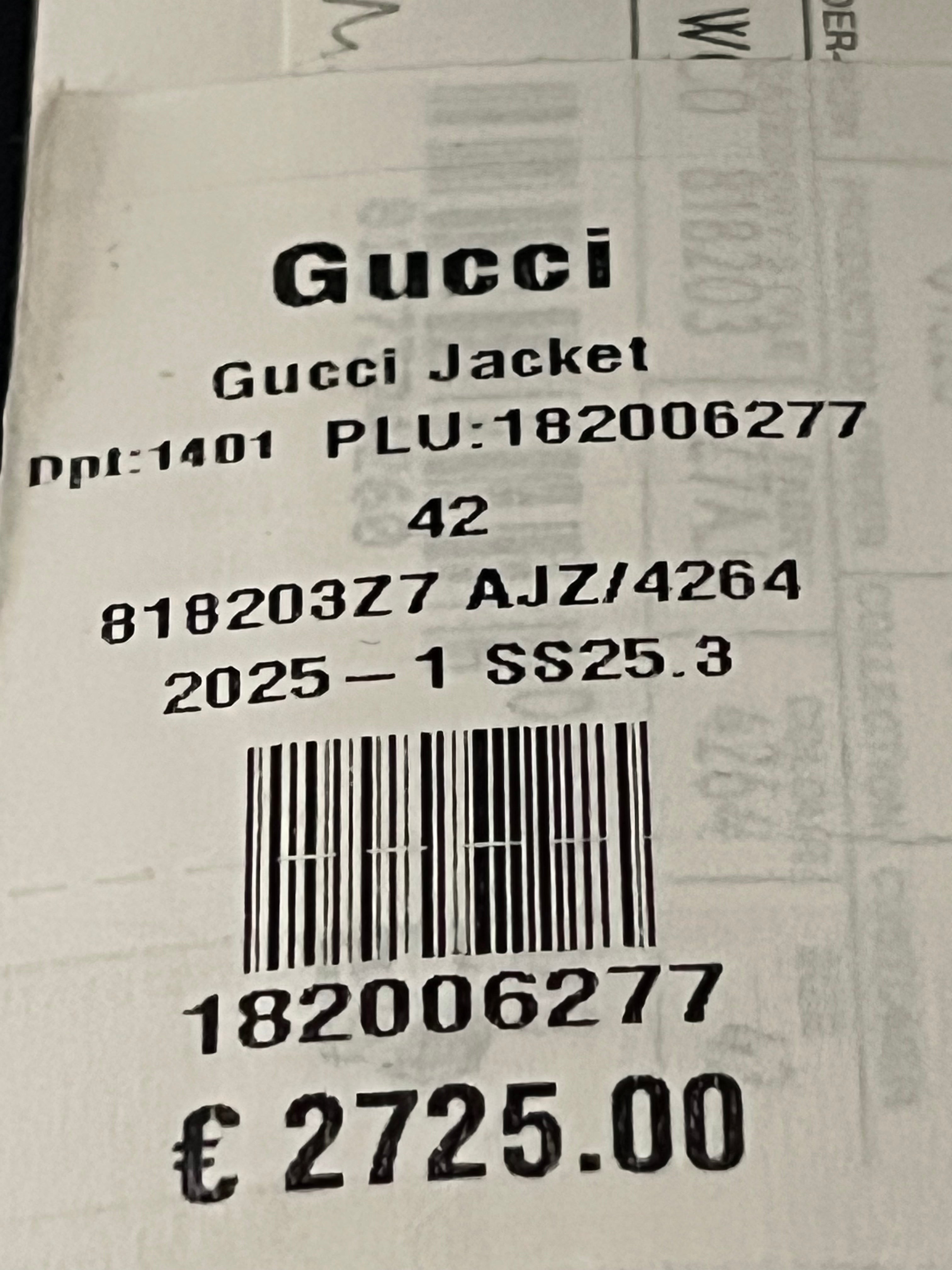 Gucci Trouser Suit Size 42