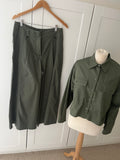 Weekend Max Mara Khaki Trousers and Top
