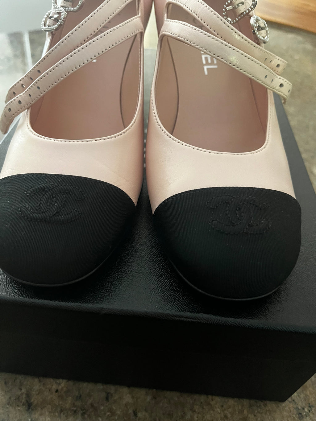 Chanel Mary Jane’s Size 38.5