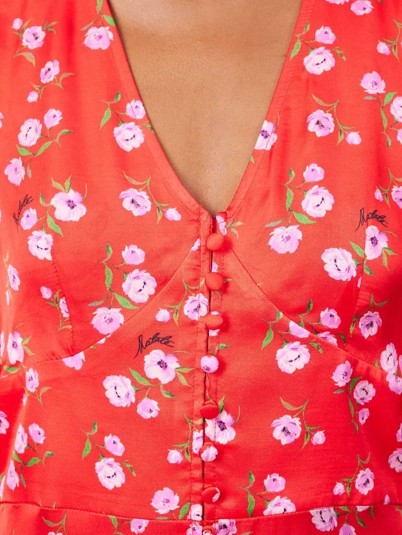 Rotate Birger Christensen Red Dress Size 40/14