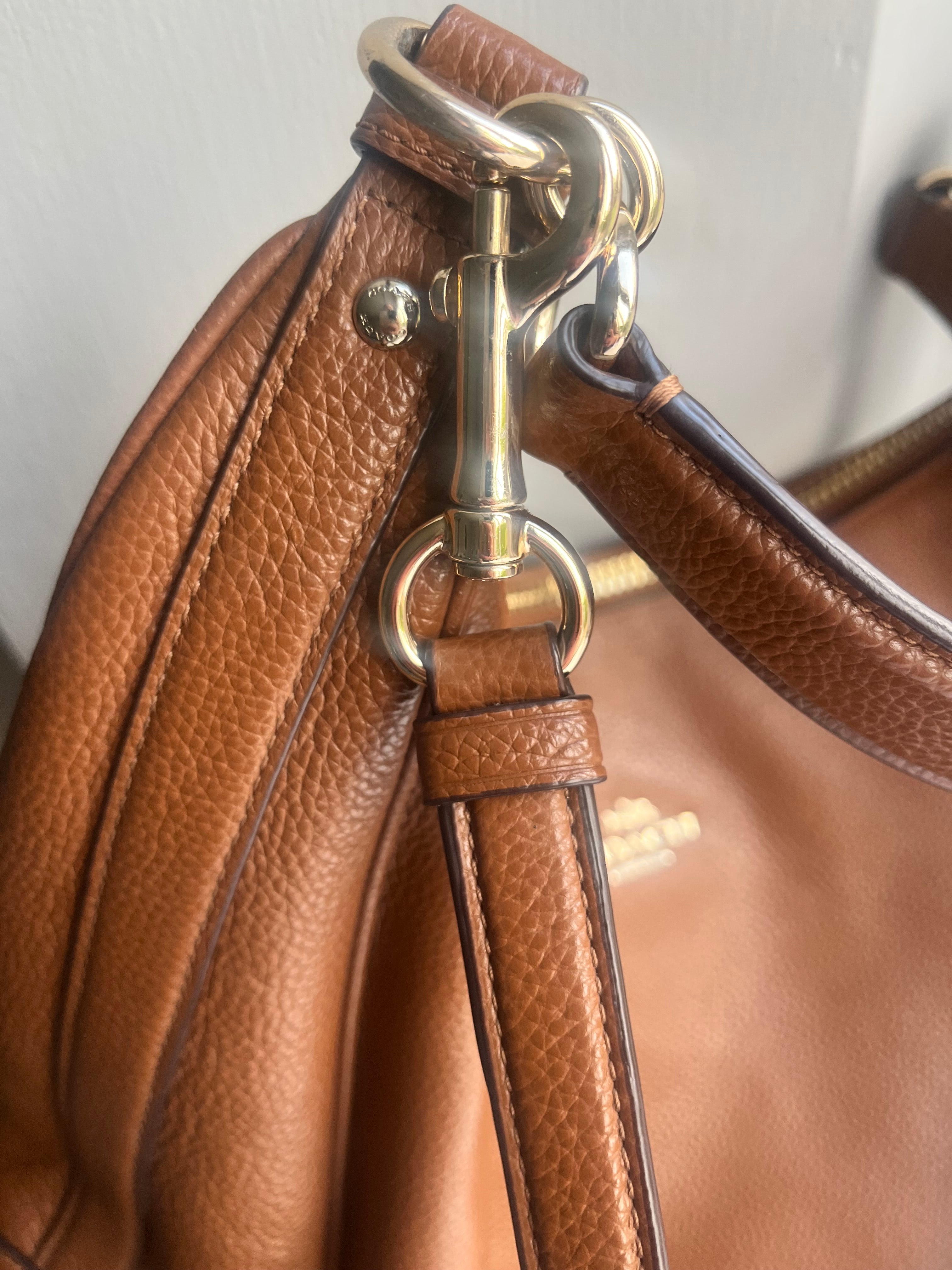 Coach Tan Harley Hobo Bag