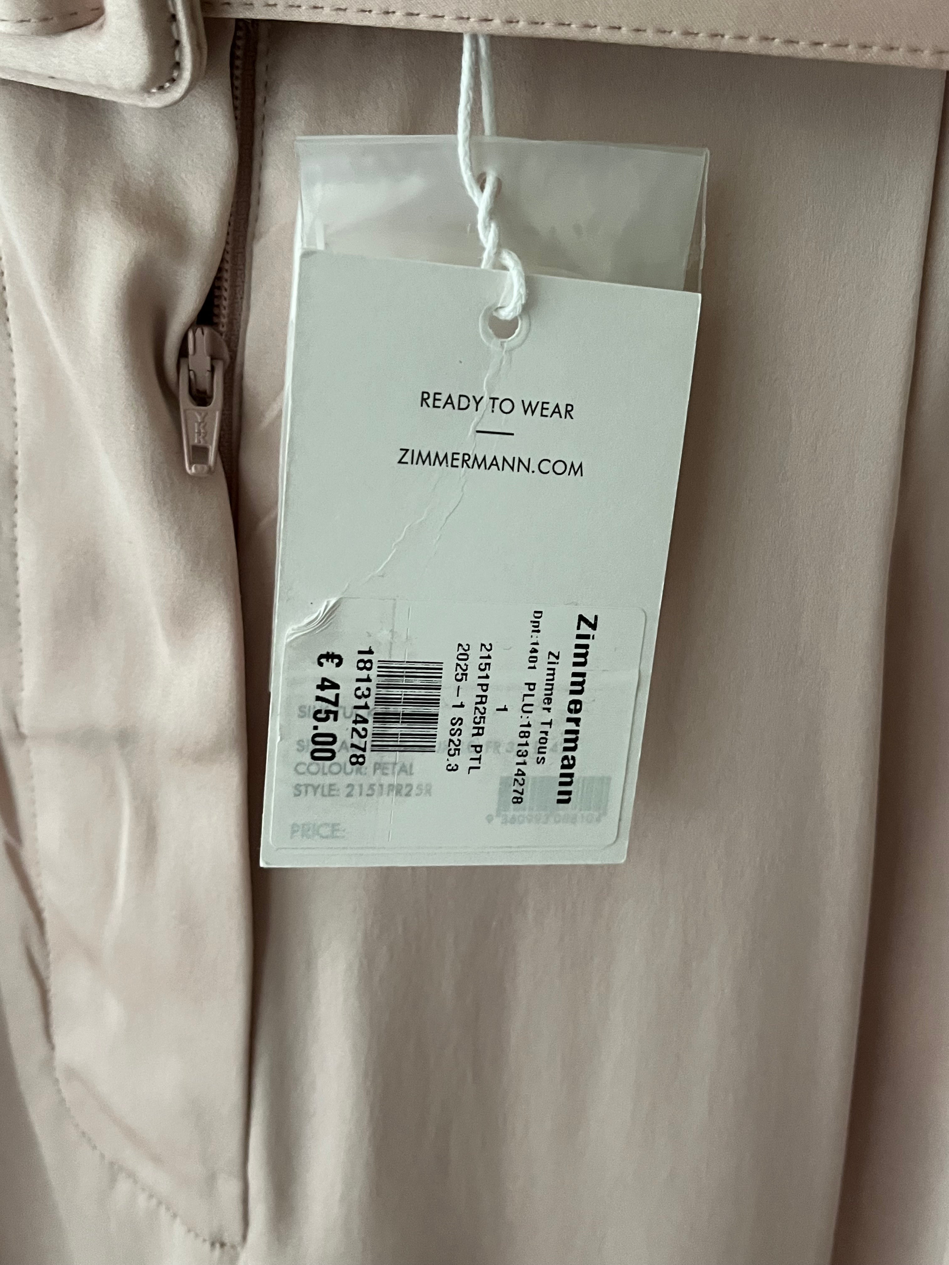 Zimmermann 2 Piece Top and Trousers Size 1