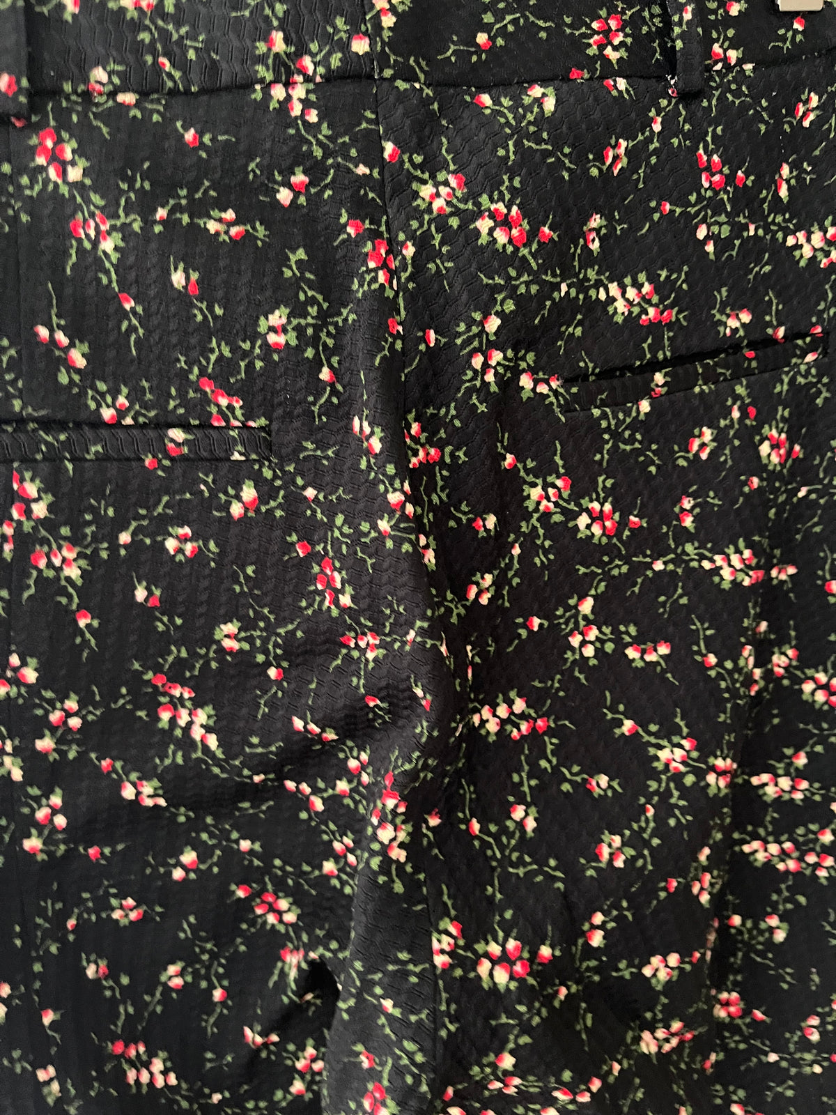 Victoria Beckham Floral Trousers