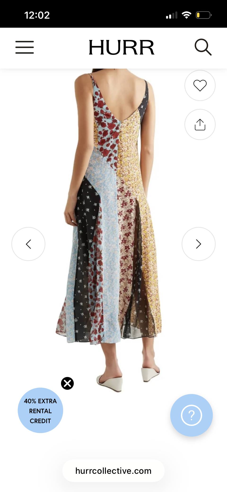 Rixo Slip Dress Size XS
