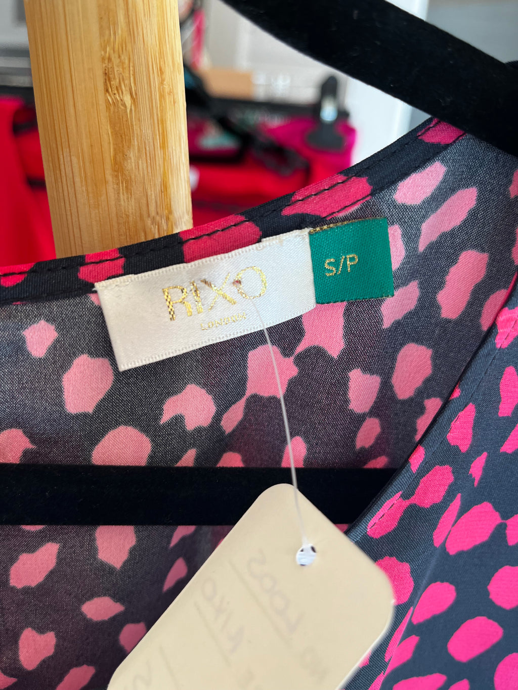 Rixo Elsa Print Dress Size S