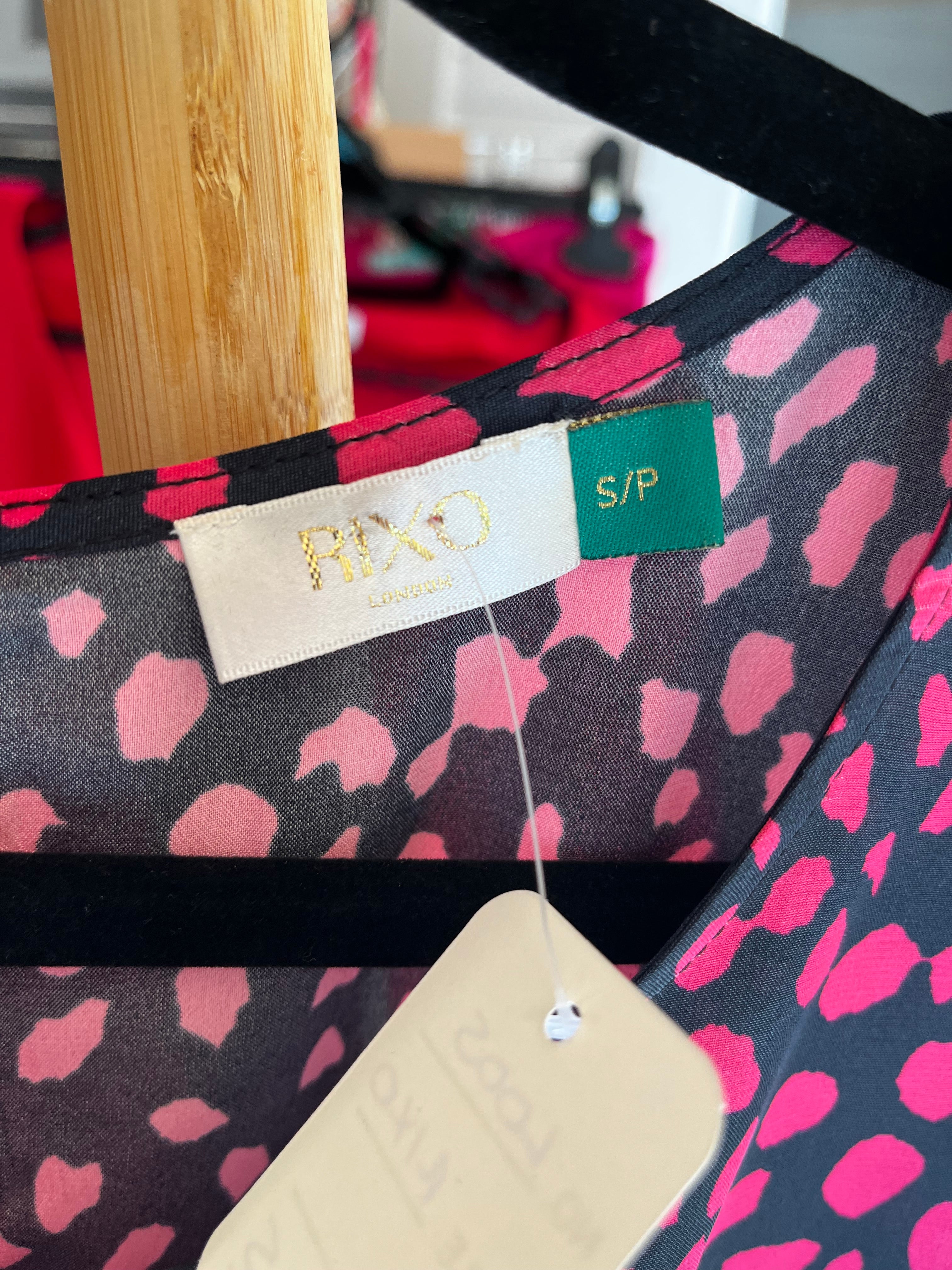 Rixo Elsa Print Dress Size S