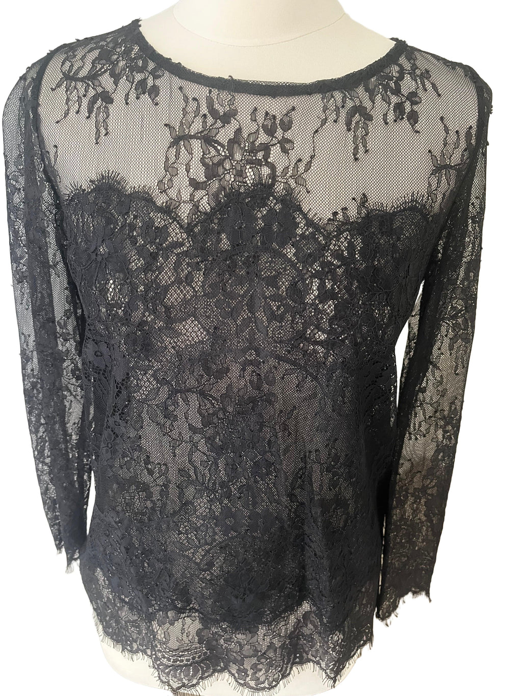 The Kooples Lace Top Size M