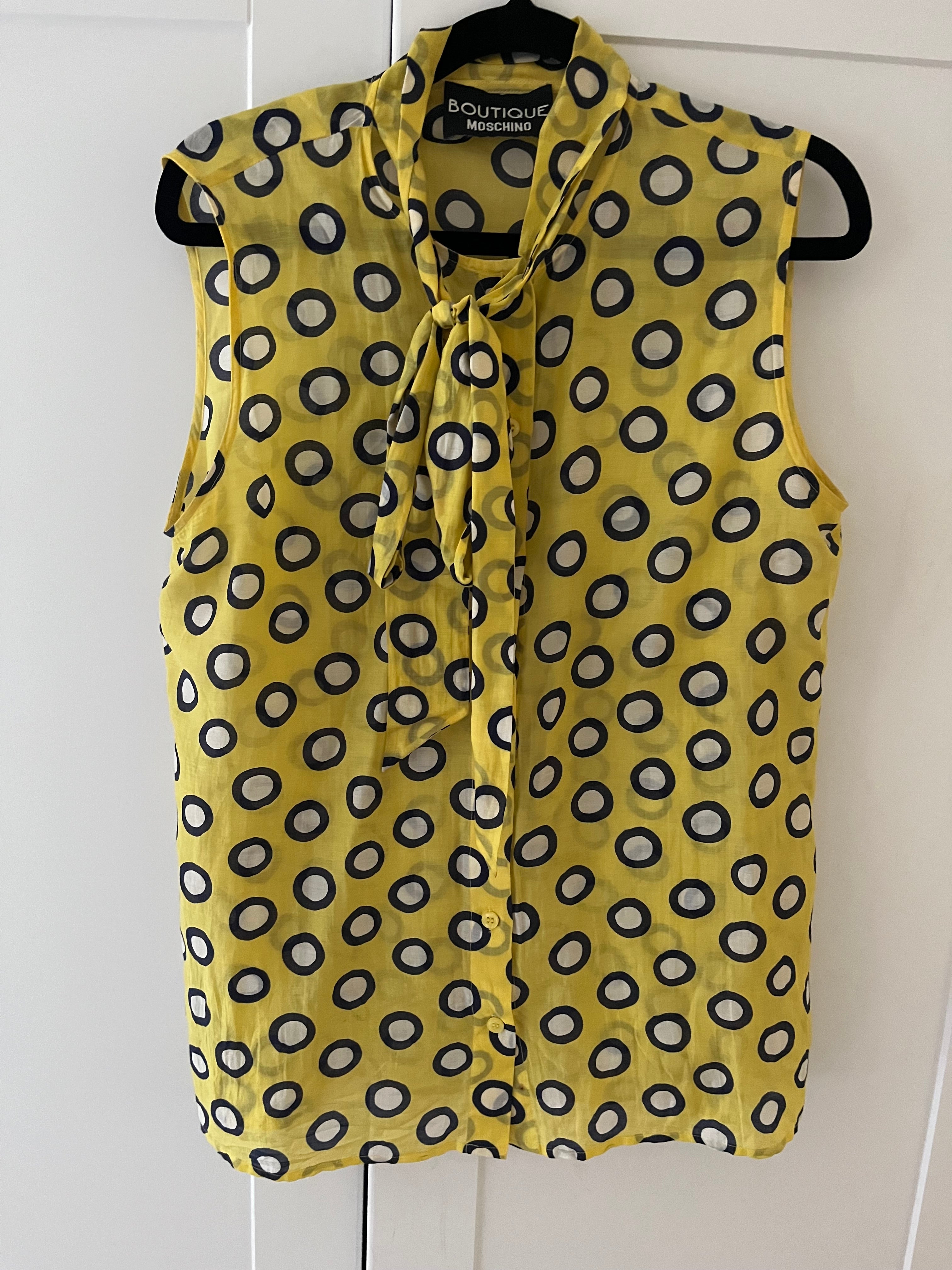 Boutique Moschino Blouse Size 10