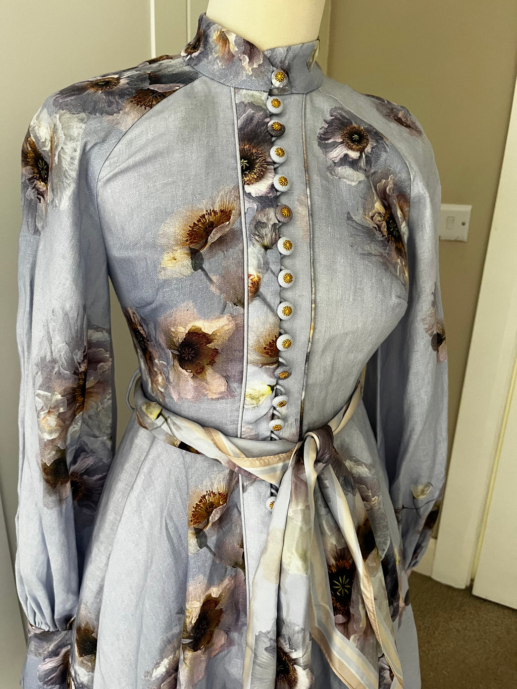 Zimmermann Lilac Blue Dress Size 0 (8)