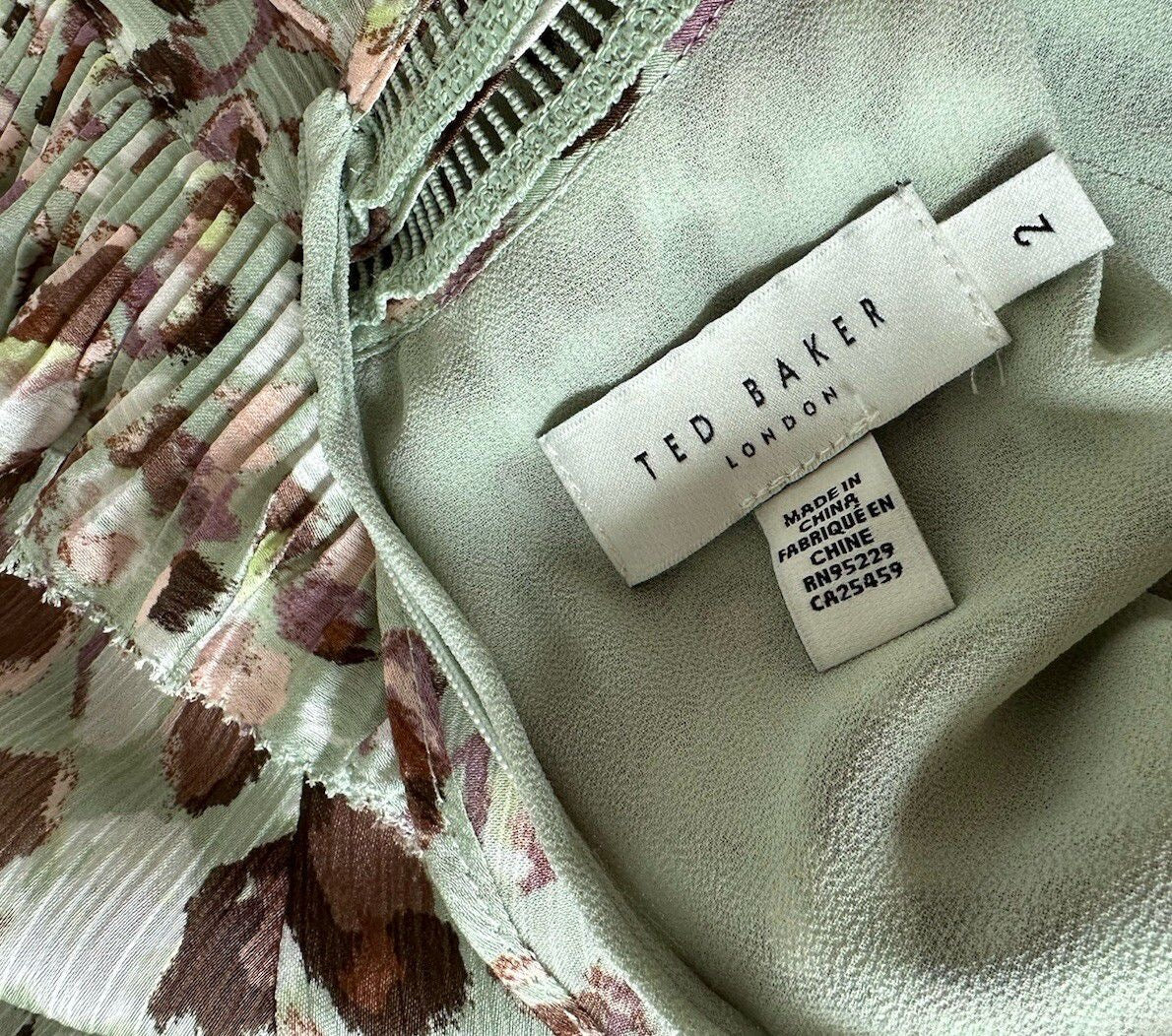 Ted Baker Dress Size 2 (10)