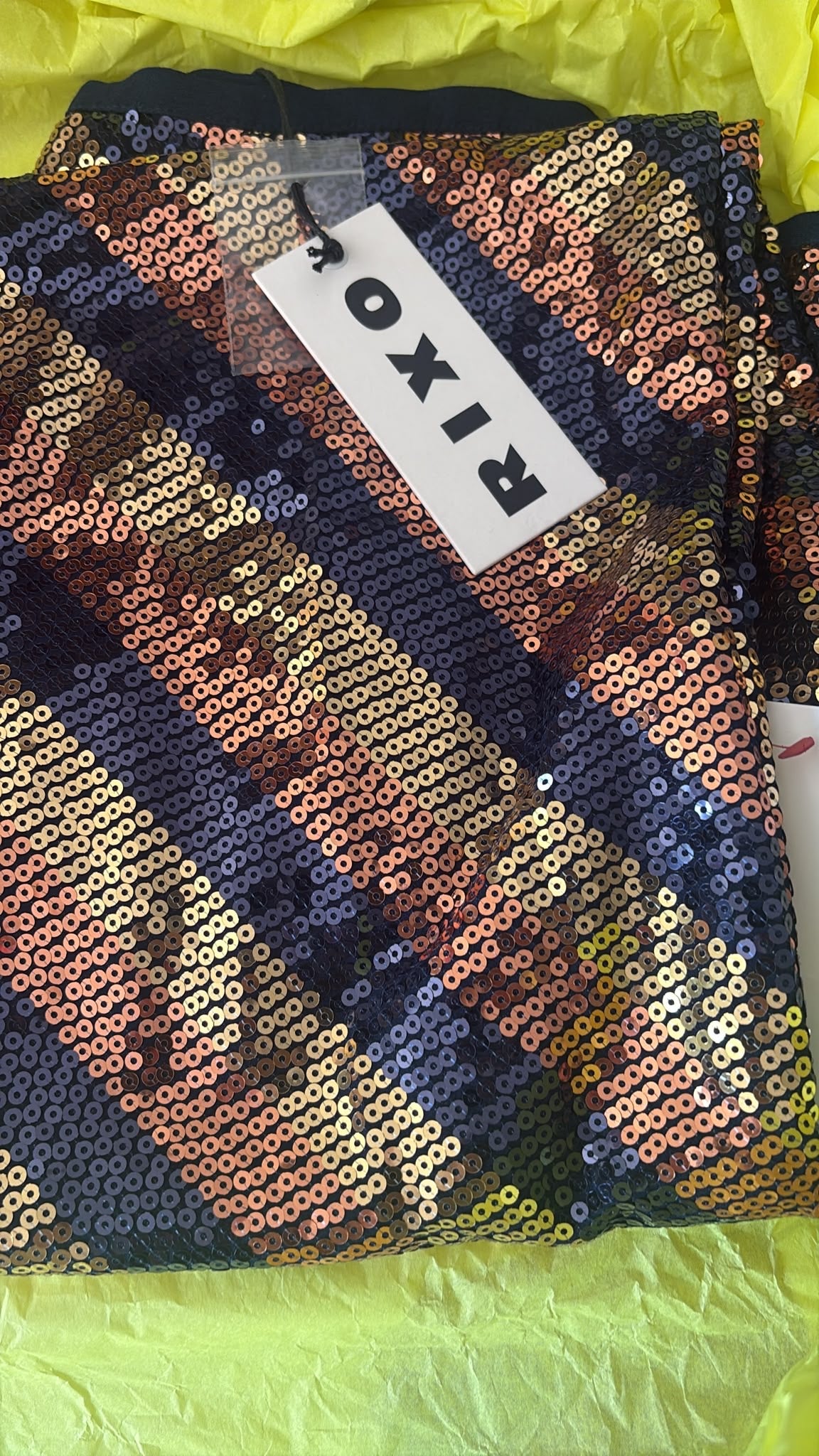 Rixo Sequin Skirt Size S