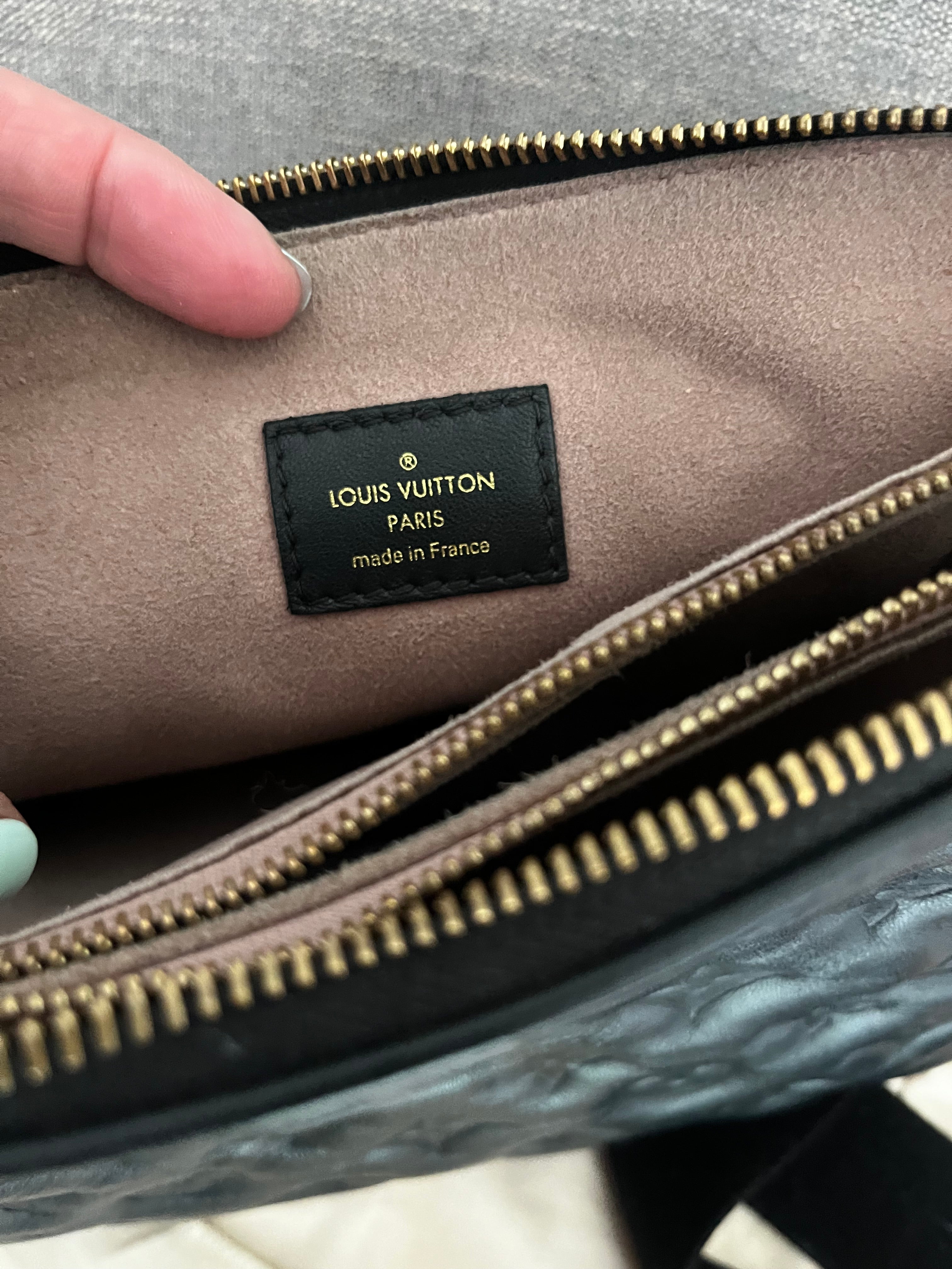 Louis Vuitton Black Coussin Bag
