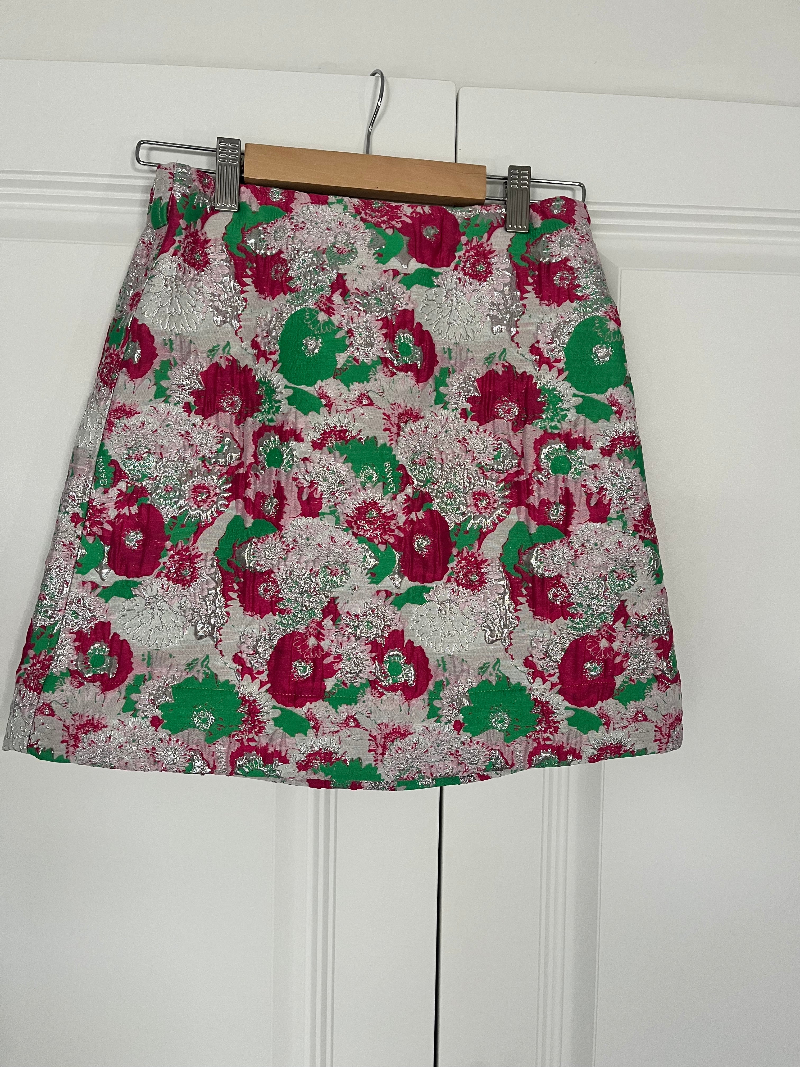 Ganni Jacquard Skirt Size 34