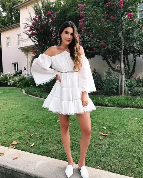 Zimmermann White Dress Size 2 (10/12)