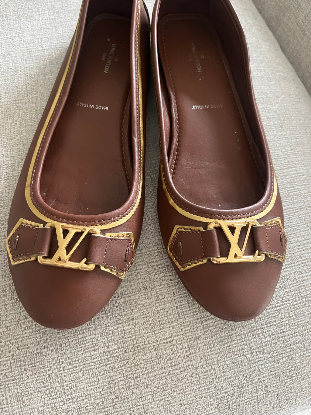 Louis Vuitton Moccasin Shoes Size 38