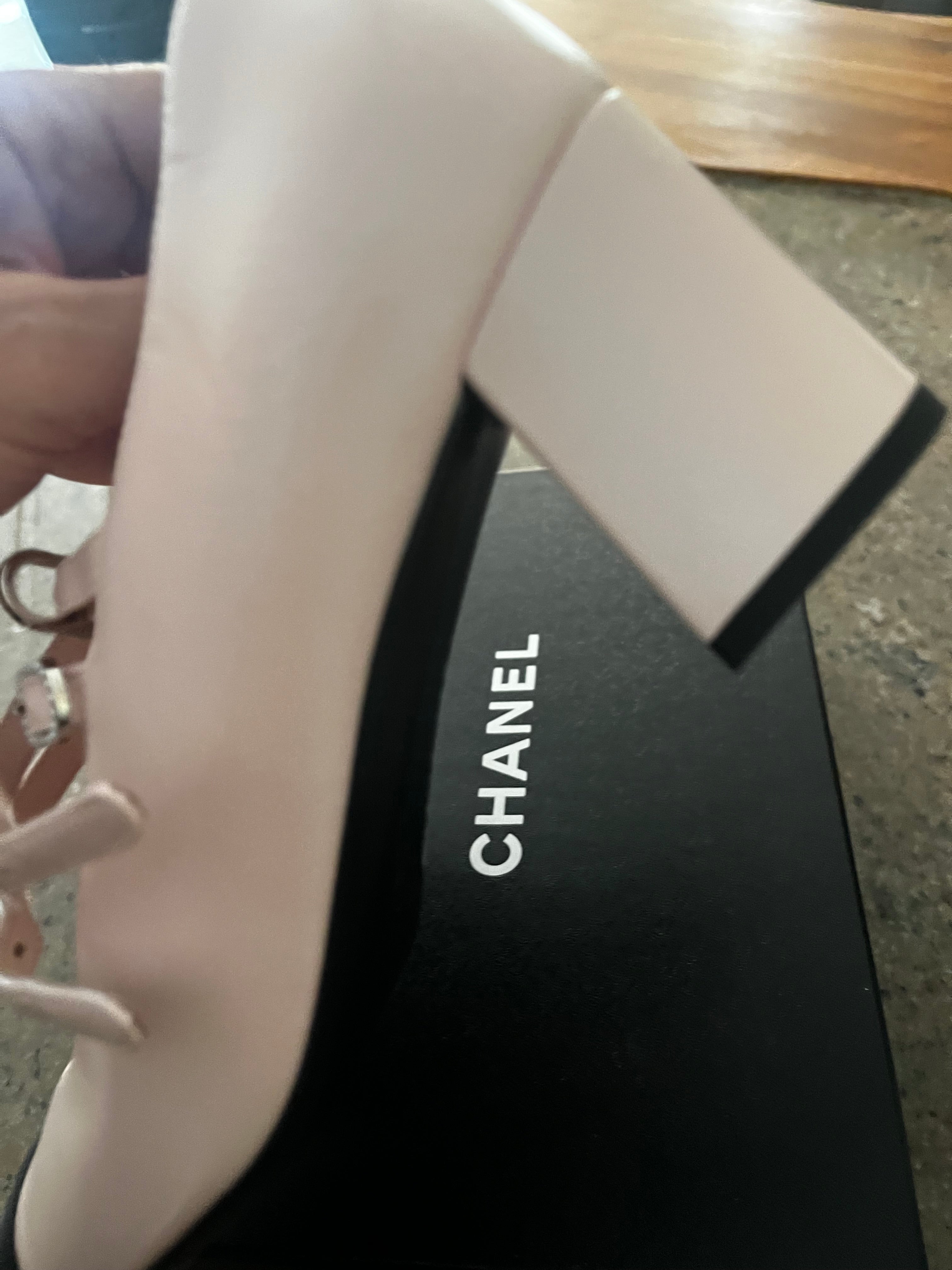 Chanel Mary Jane’s Size 38.5