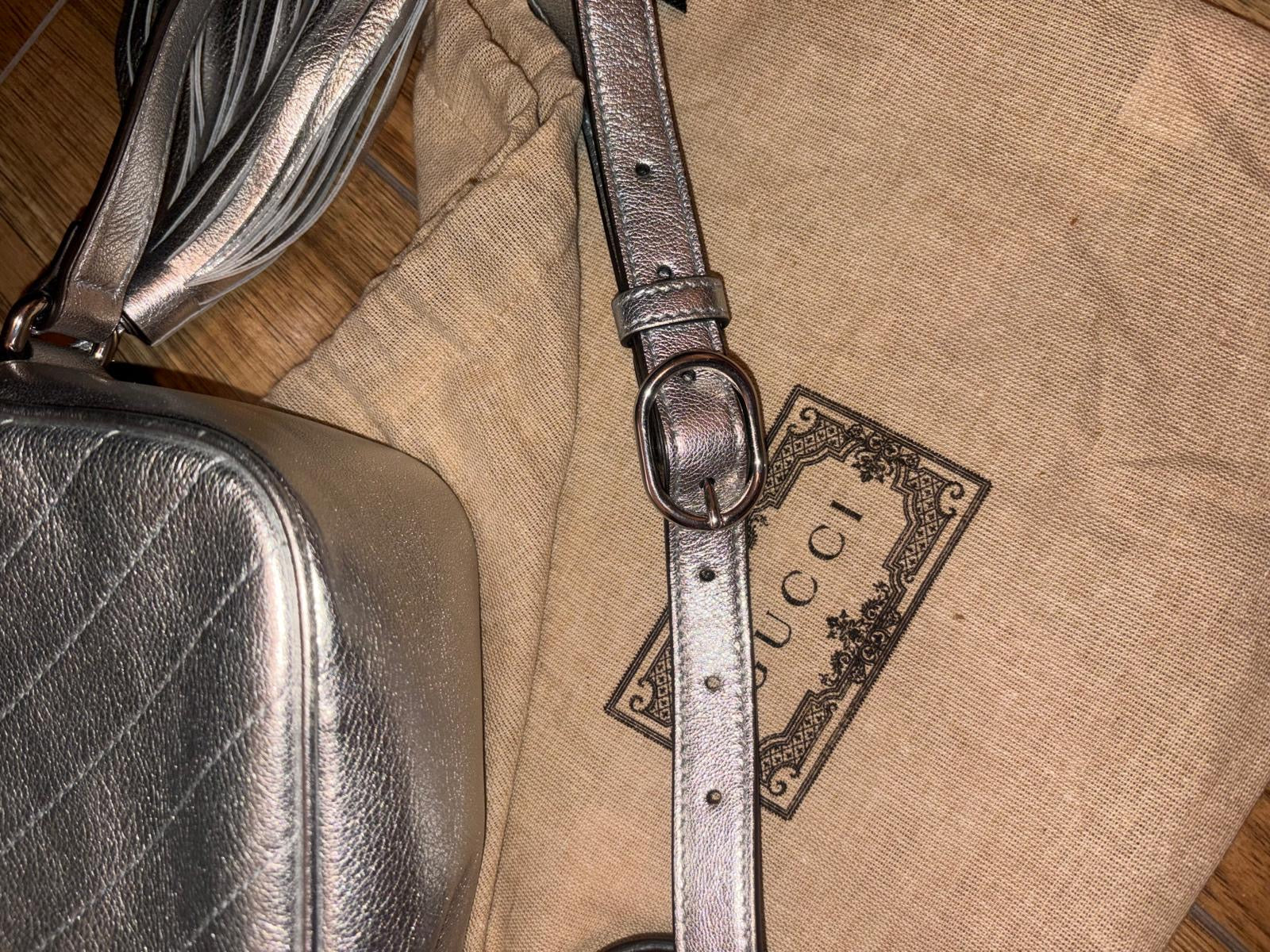 Gucci Silver Blondie Bag Brand New