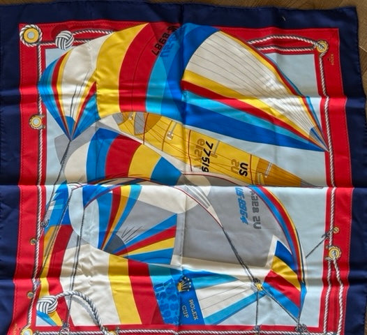 Rolex Silk Nautical Scarf
