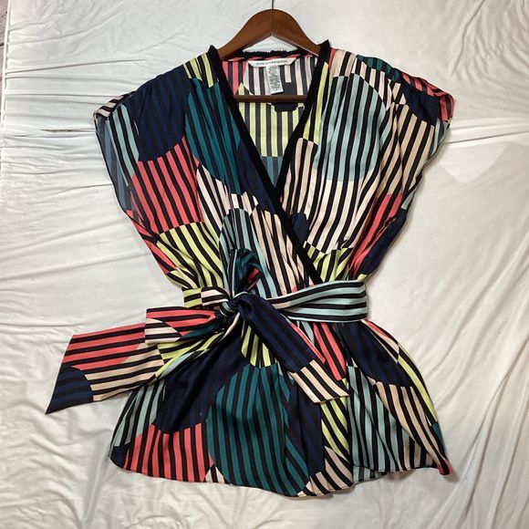Diane Von Furstenberg Top Size 14
