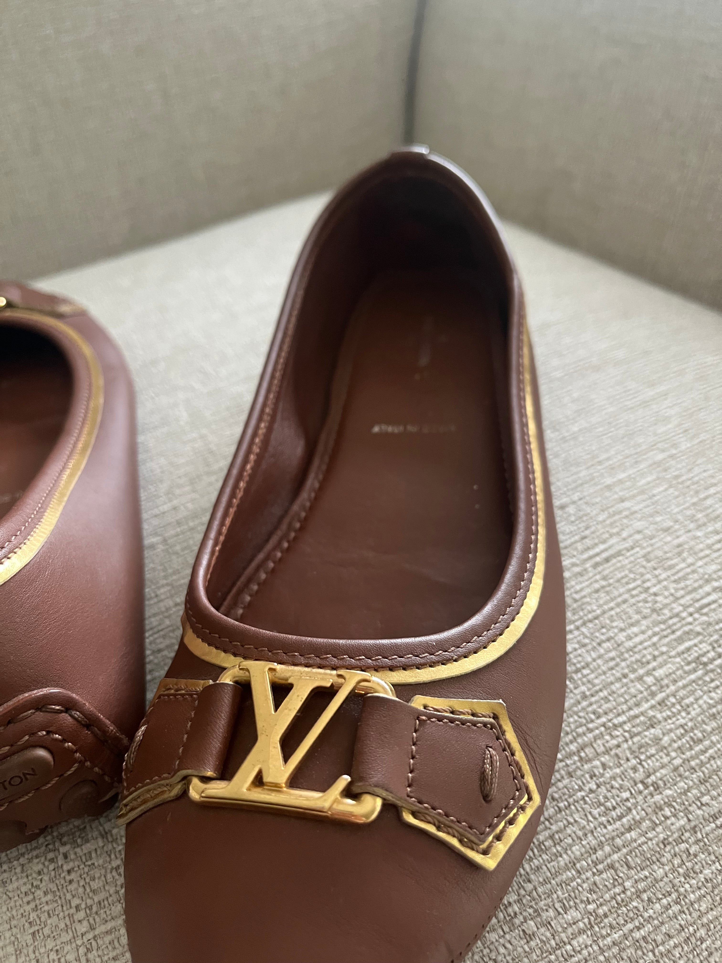 Louis Vuitton Moccasin Shoes Size 38