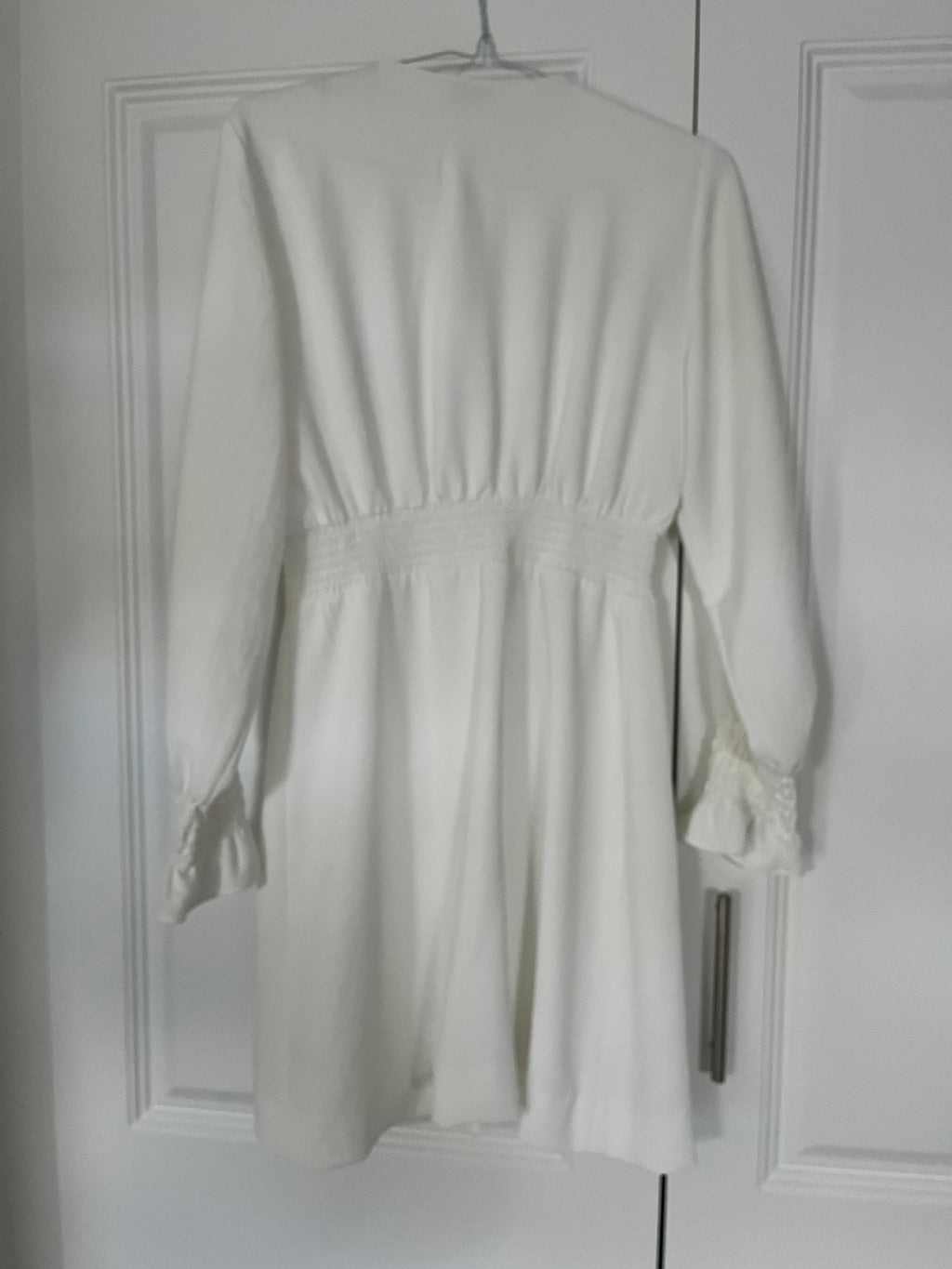 Sandro White Dress Size 38