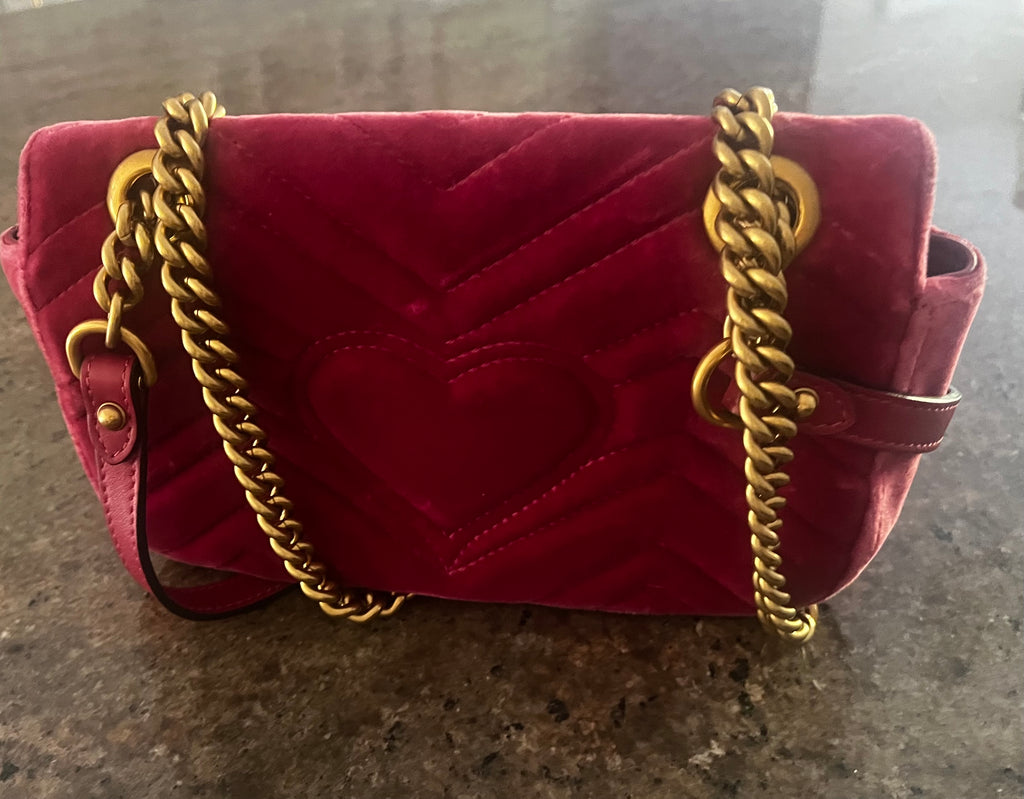Gucci Velvet Marmont Bag