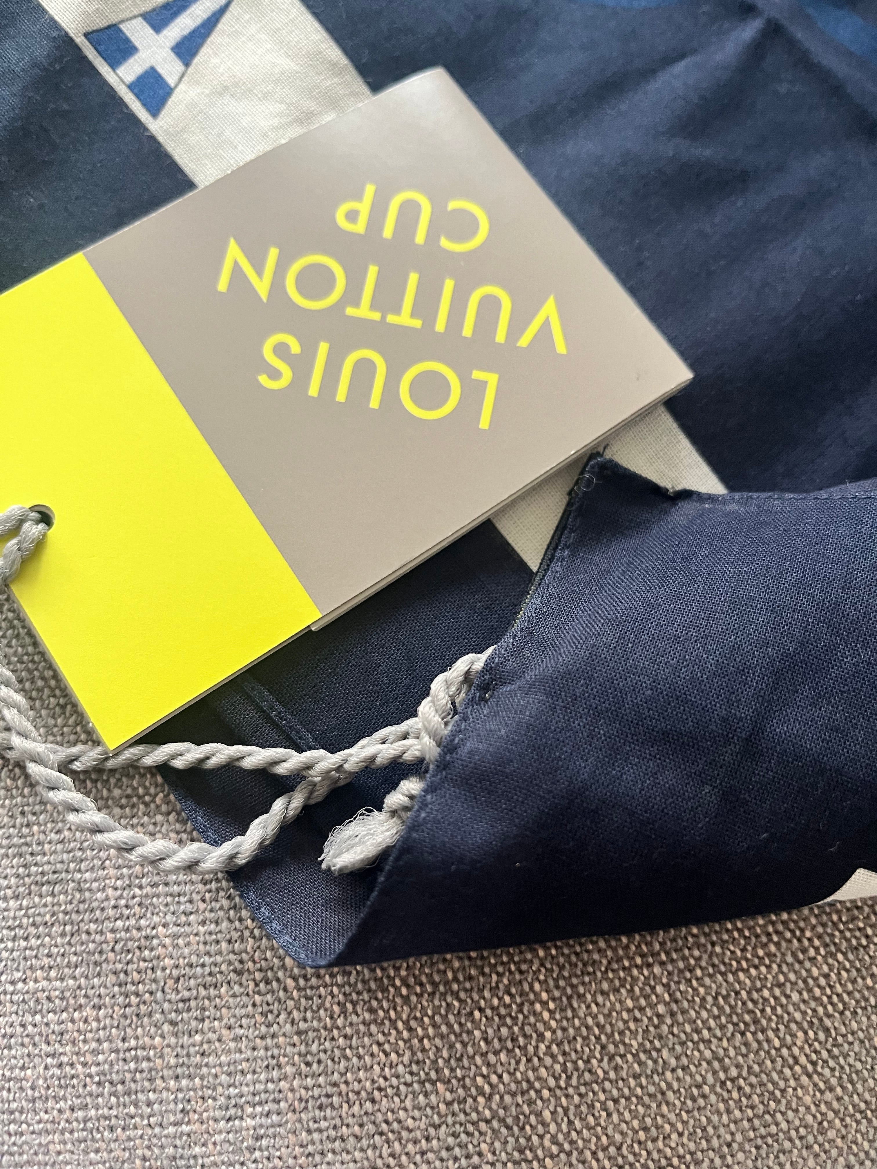 Louis Vuitton Navy Scarf/Bandana