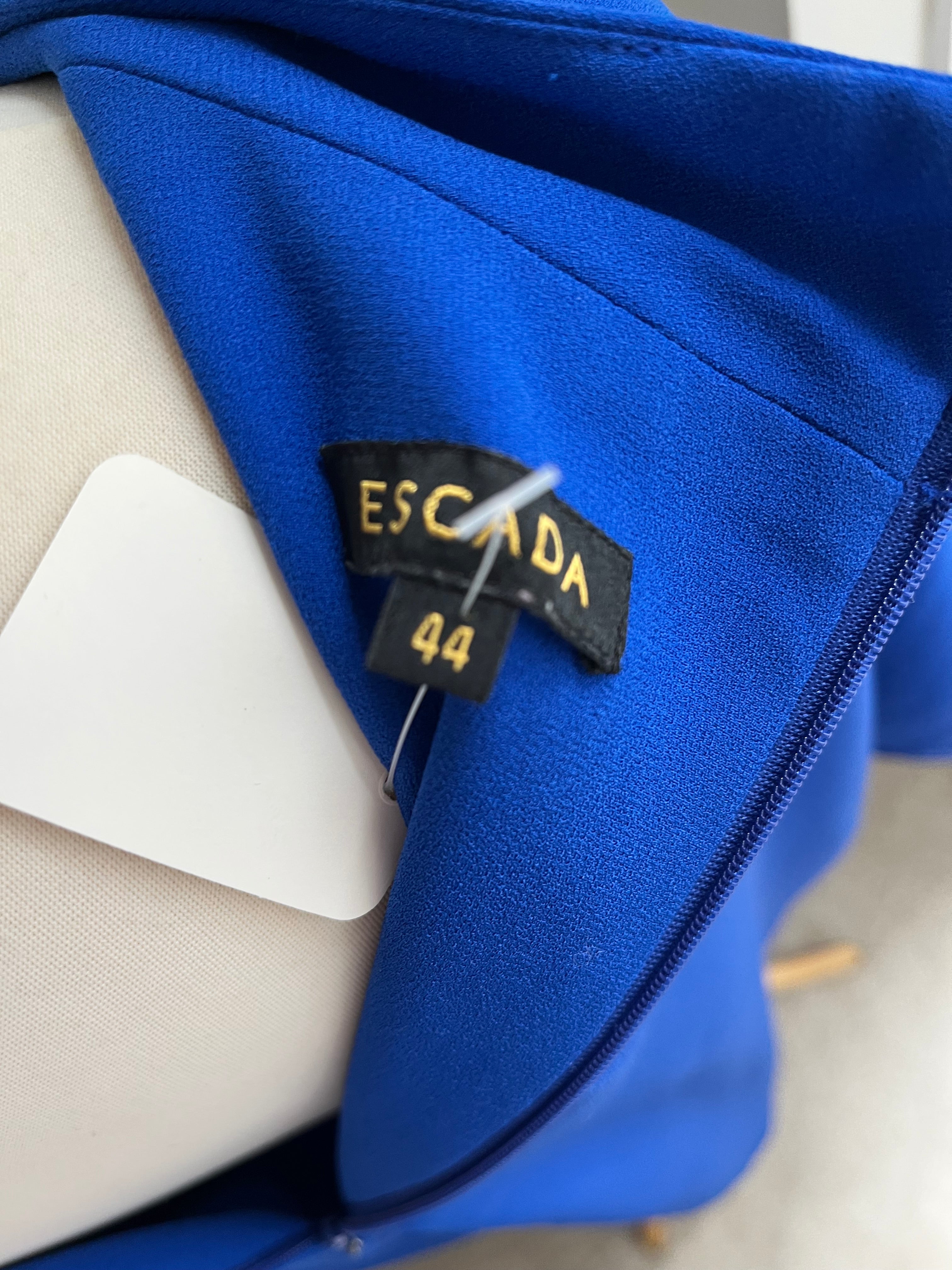 Escada Blue Dress Size 16
