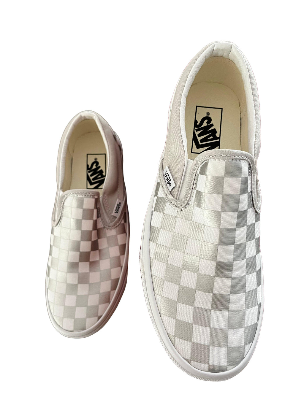 Vans Metallic Slip On Shoes Size 5